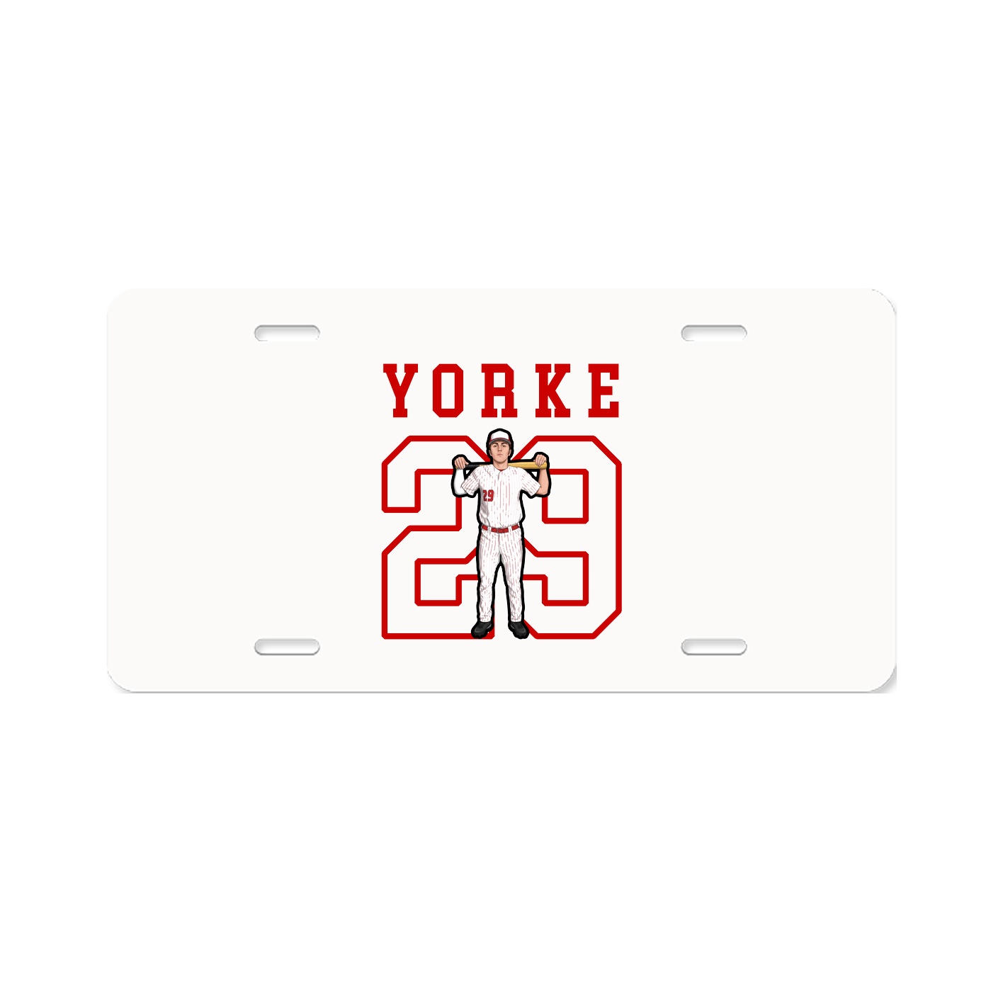 License Plate — Shirsey in Classic