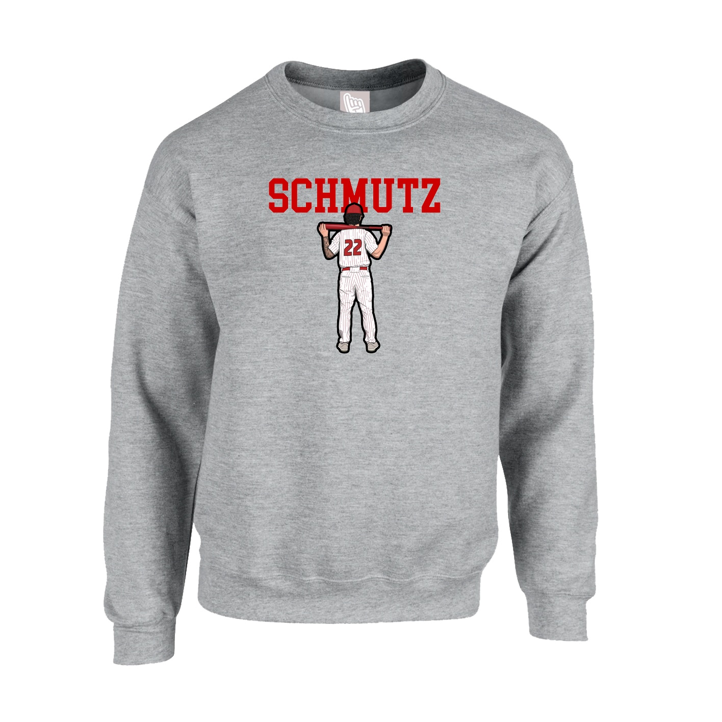 Fleece Crew — Shirsey in Grey