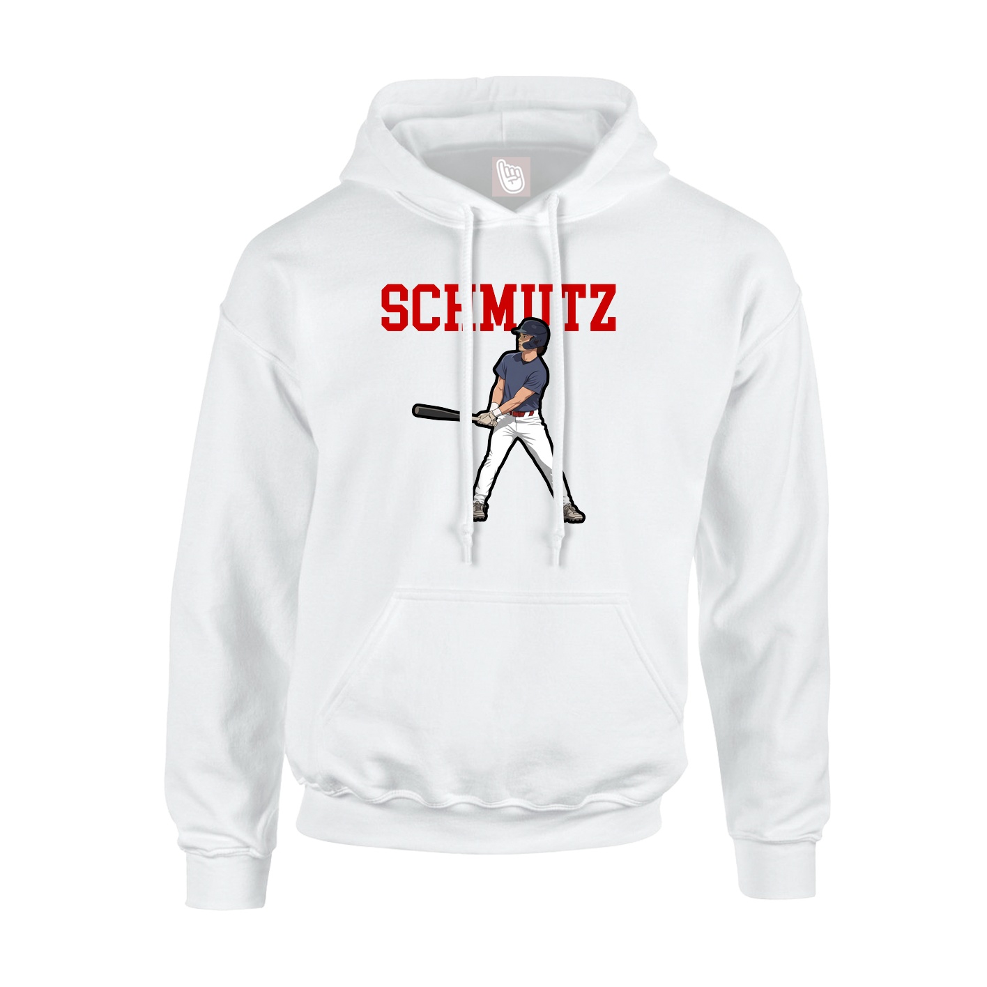 Hoodie — Shirsey in White