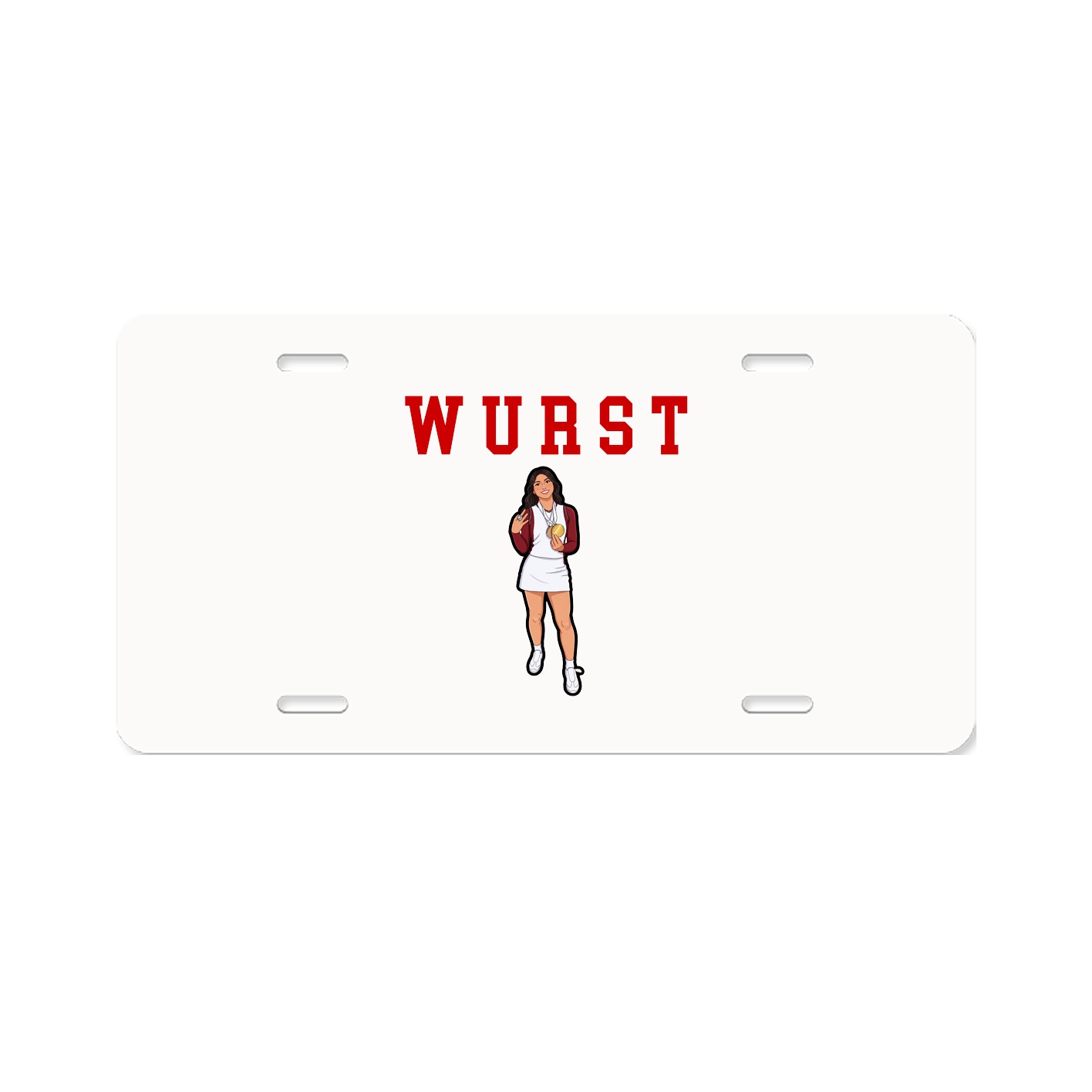 License Plate — Shirsey in Classic