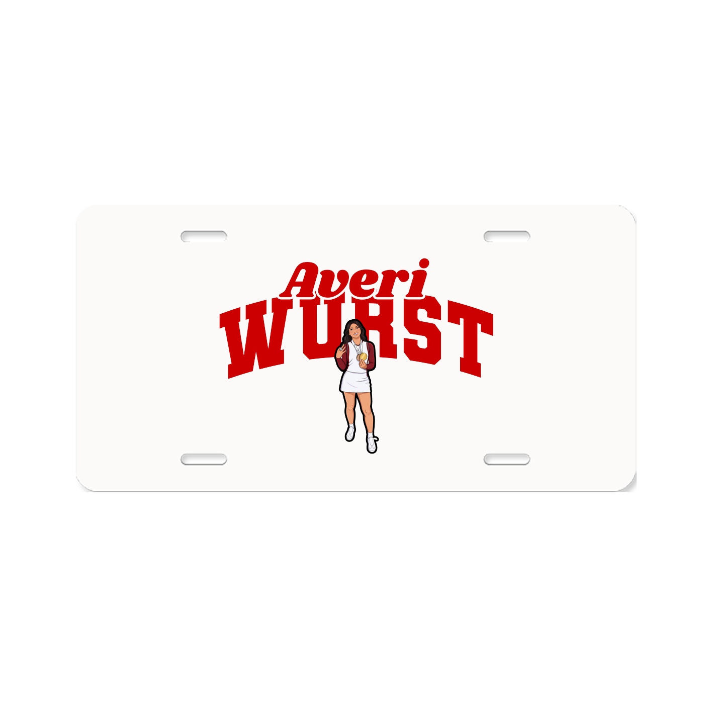 License Plate — Signature Arch in Classic