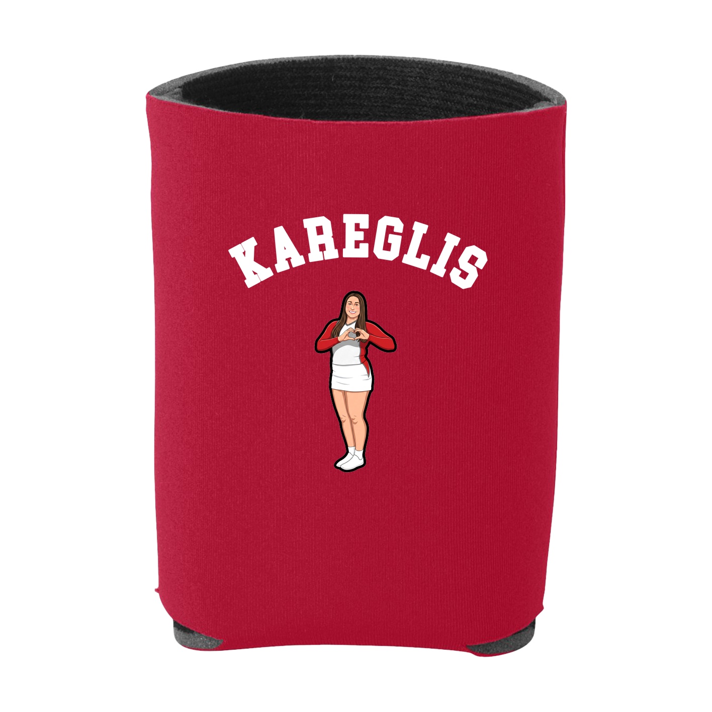Can Holder — Shirsey Arch in Red