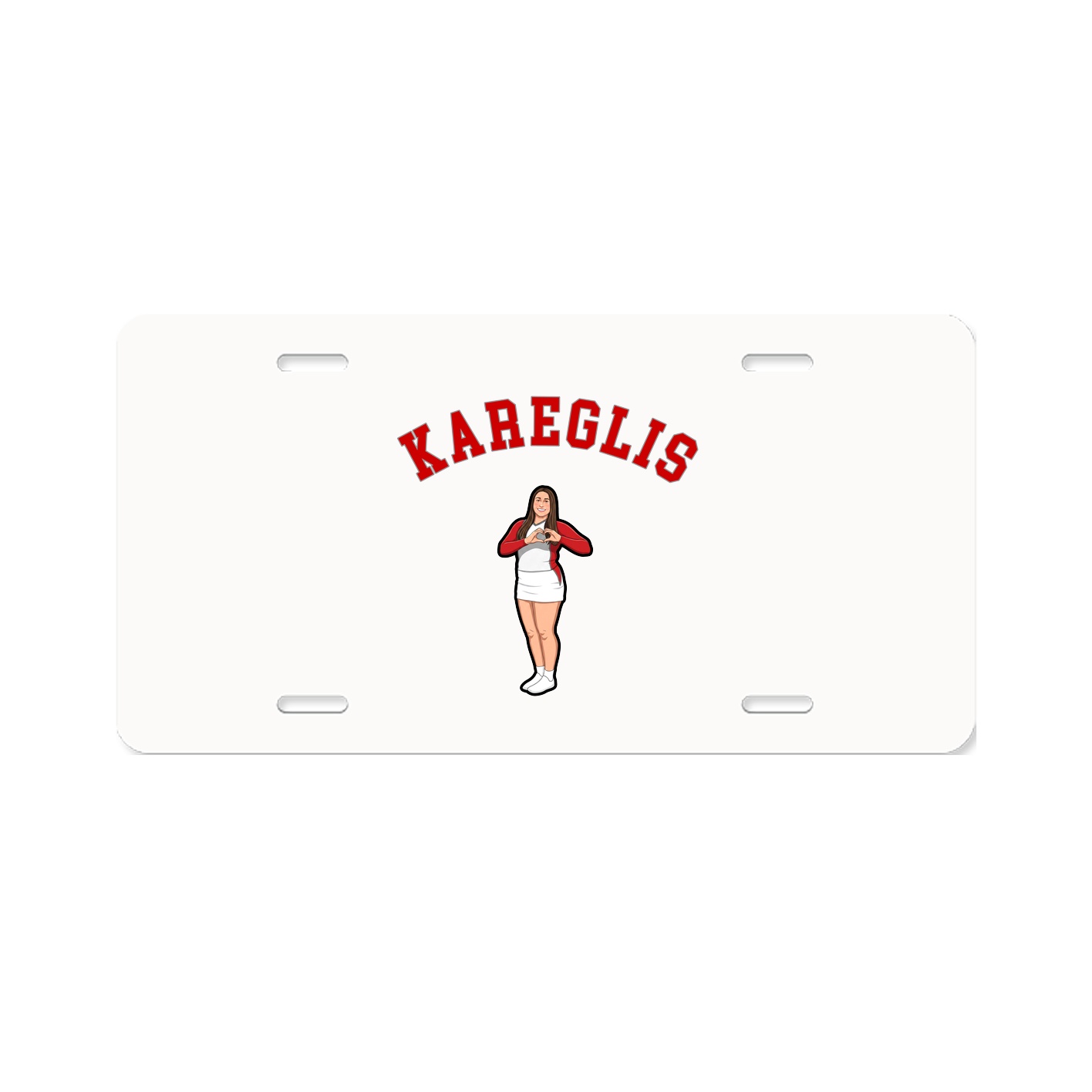License Plate — Shirsey Arch in Classic