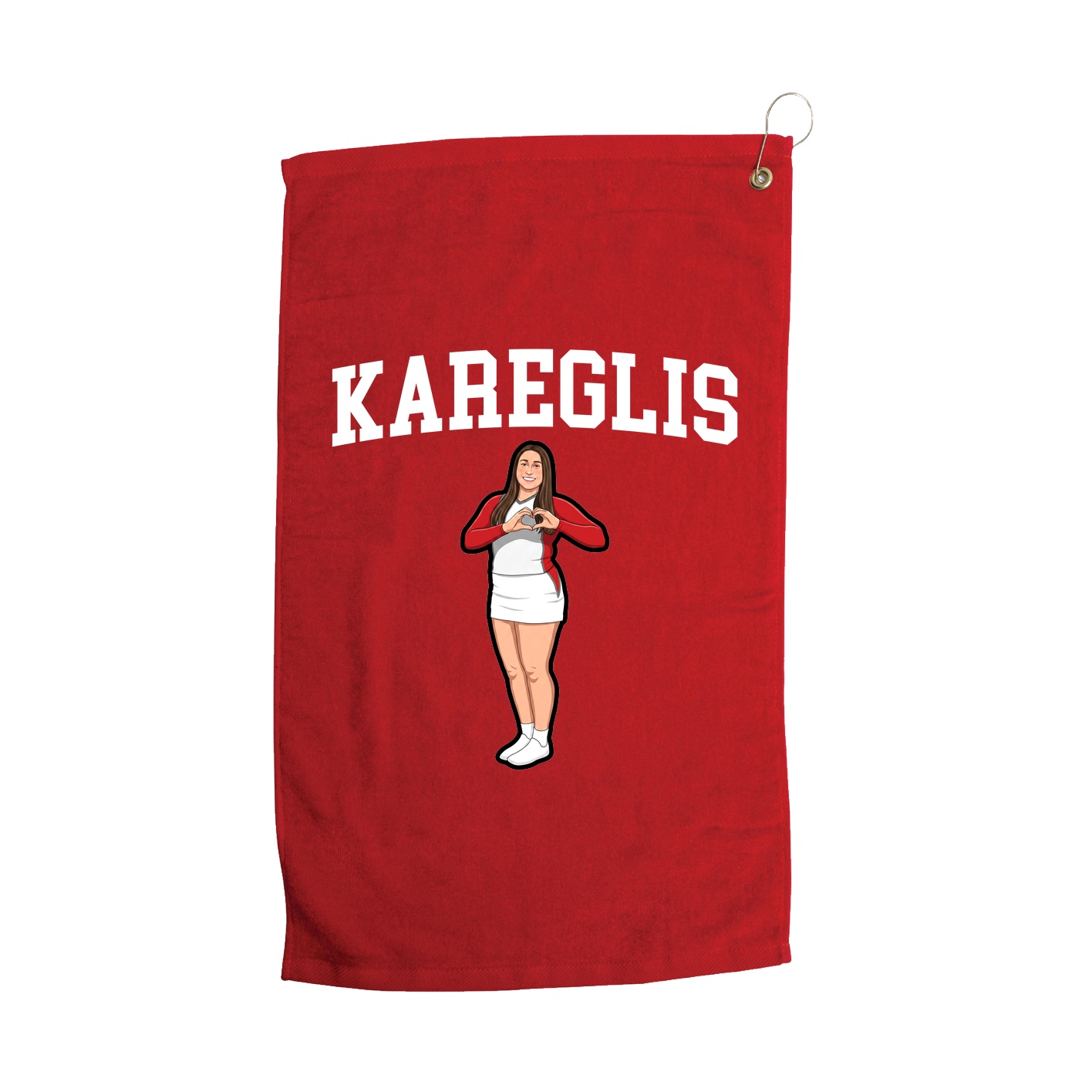 Golf Towel — Shirsey in Red