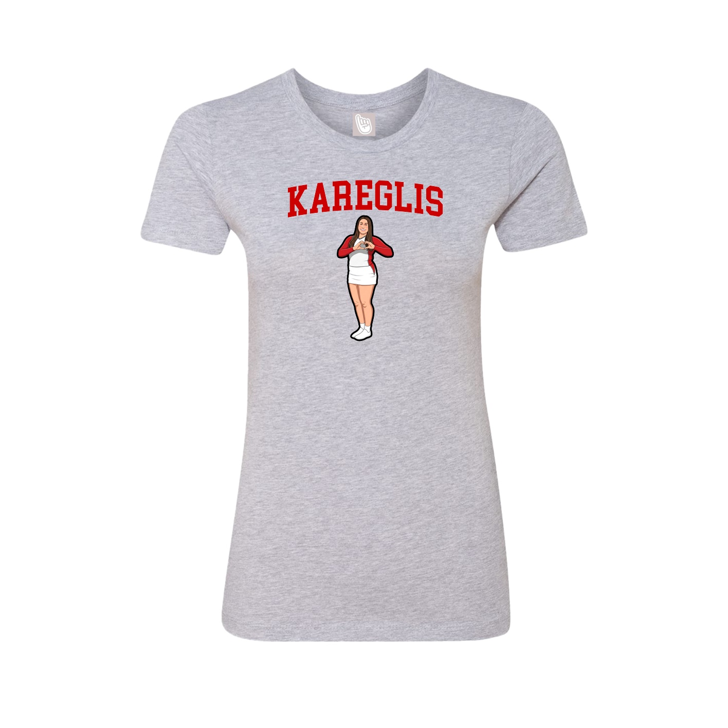 Womens Tee — Shirsey in Grey