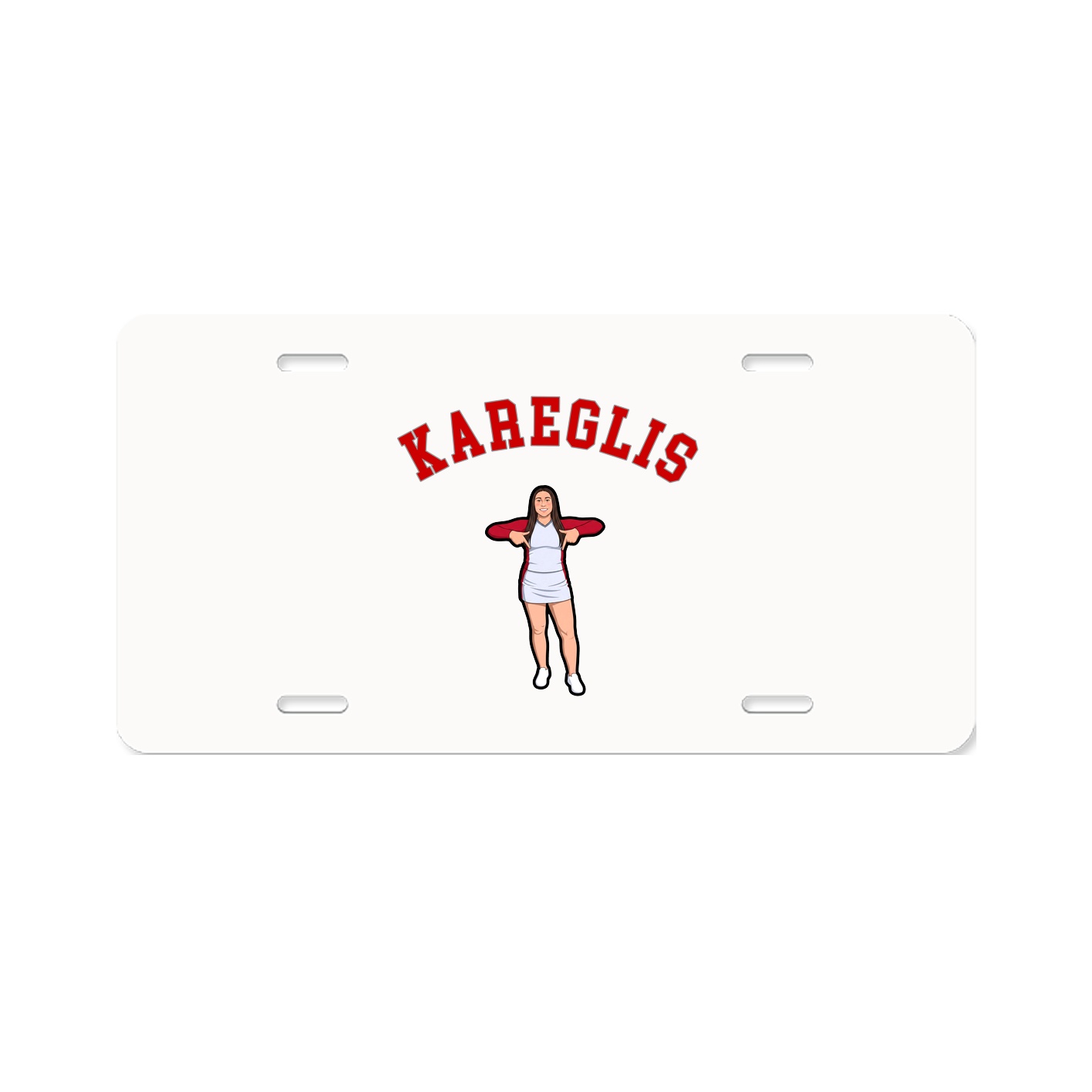 License Plate — Shirsey Arch in Classic