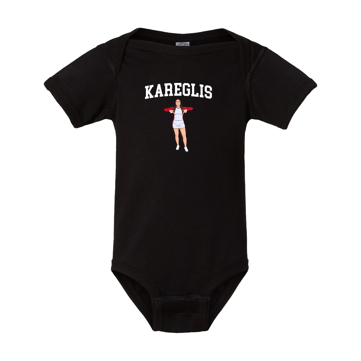 Baby Onesie — Shirsey in Black