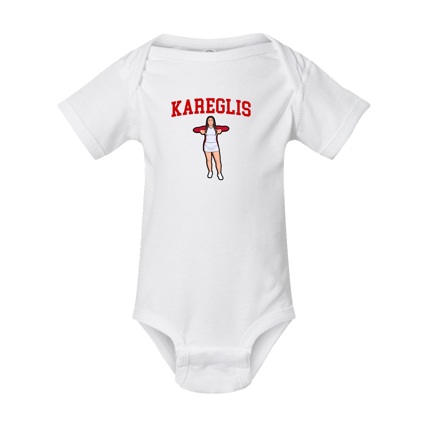 Baby Onesie — Shirsey in White