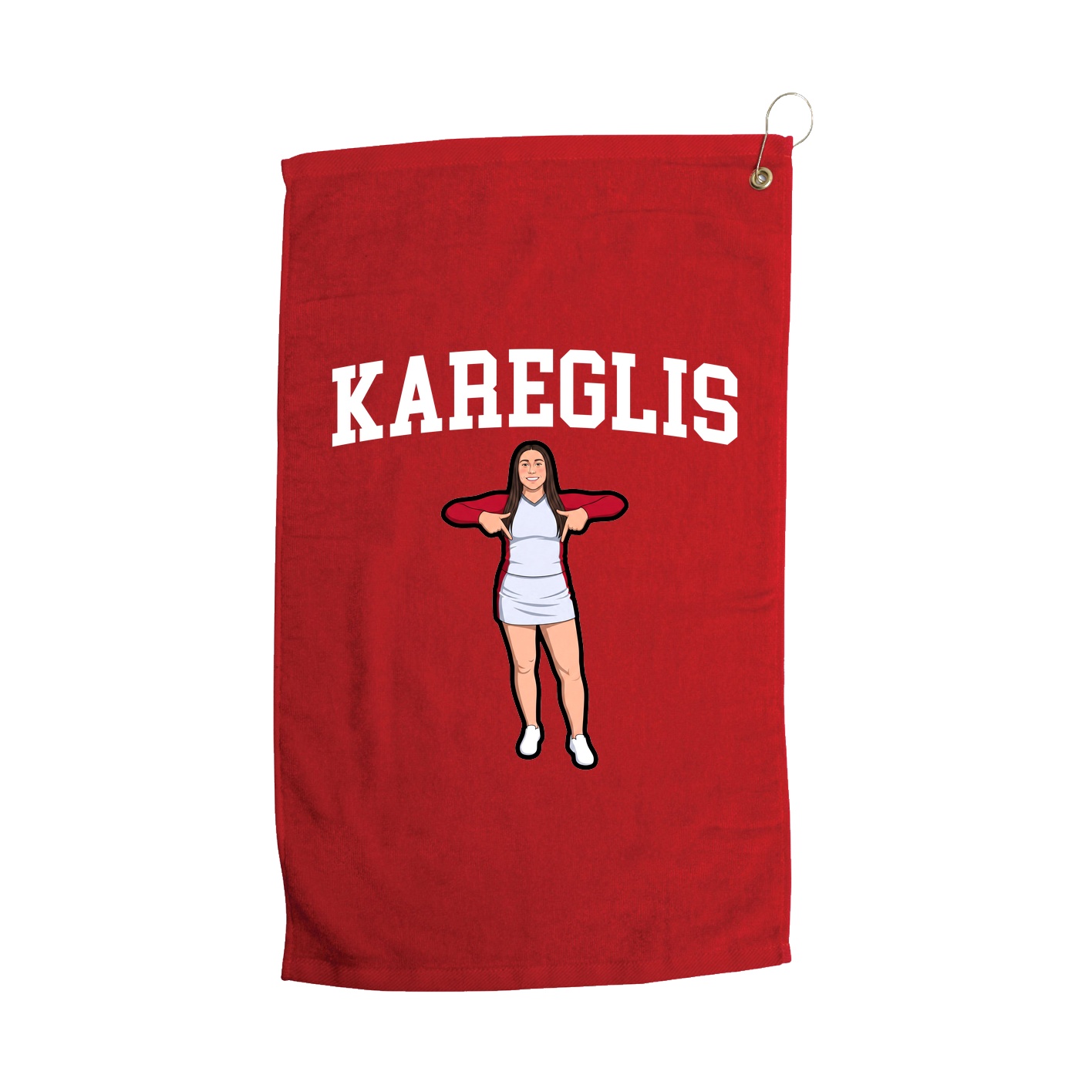 Golf Towel — Shirsey in Red