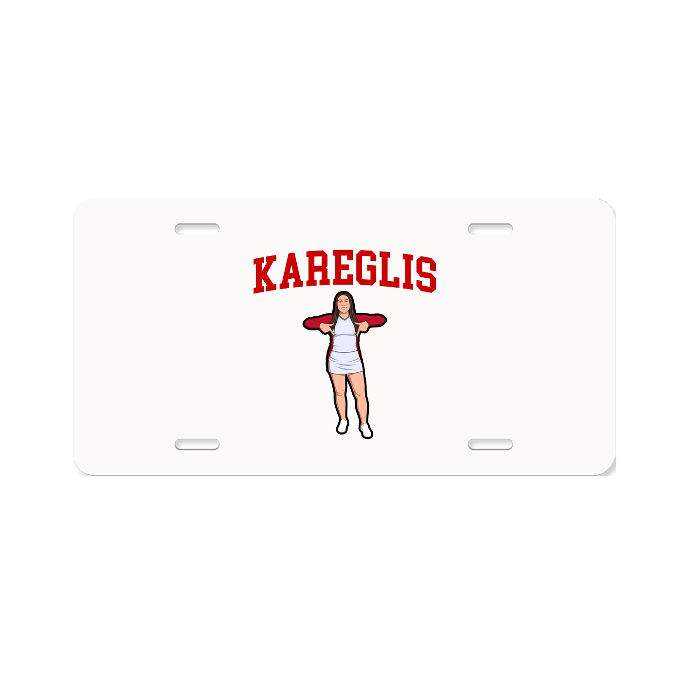 License Plate — Shirsey in Classic