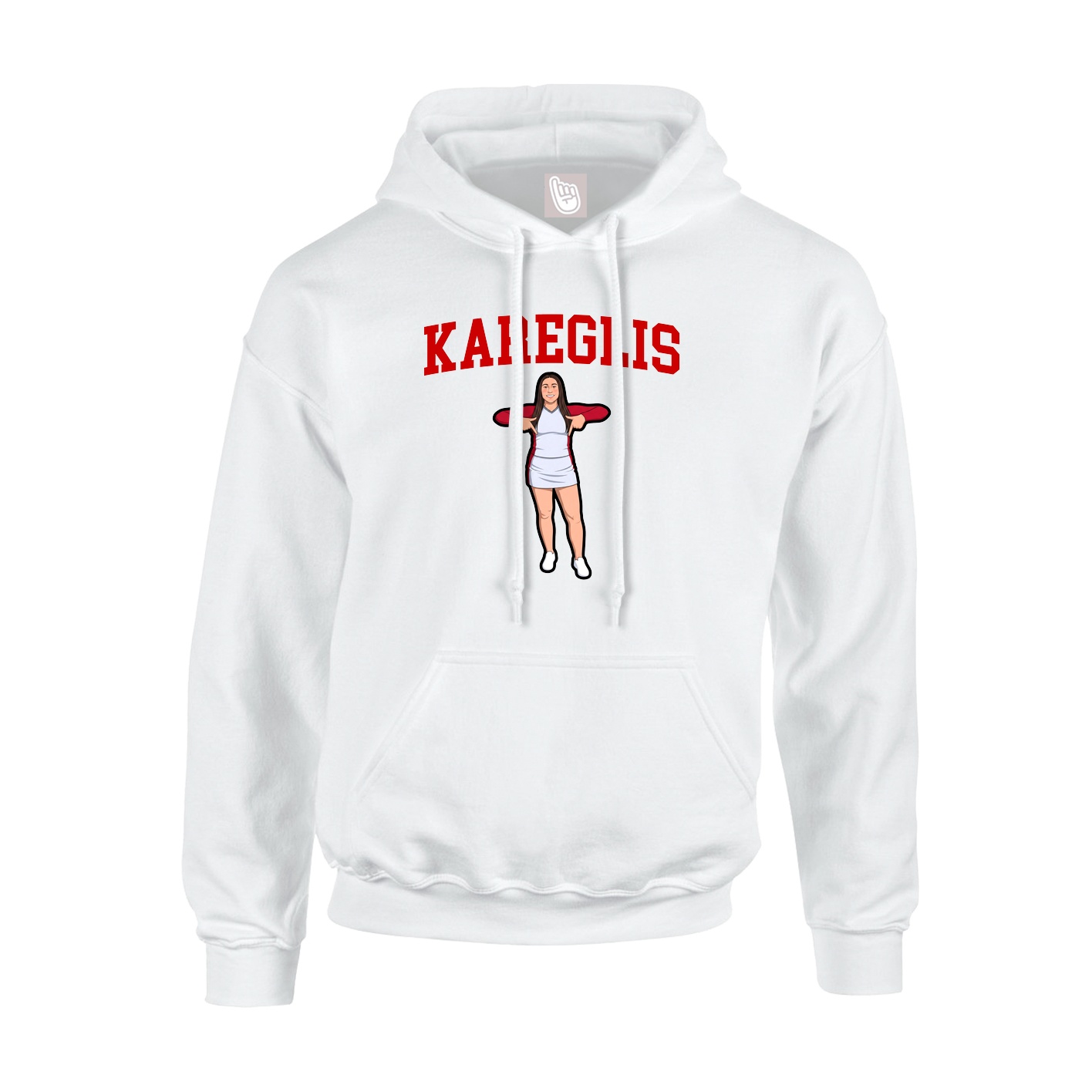 Youth Hoodie — Shirsey in White
