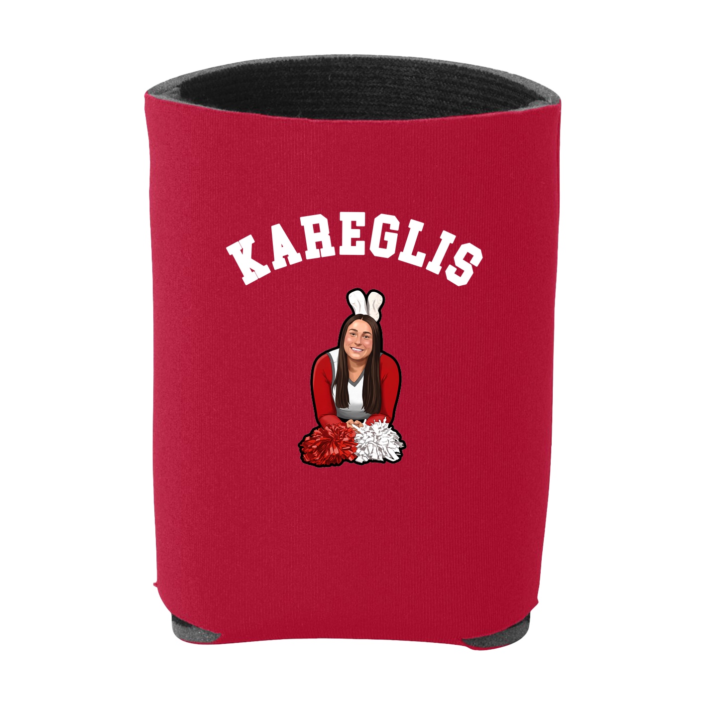 Can Holder — Shirsey Arch in Red
