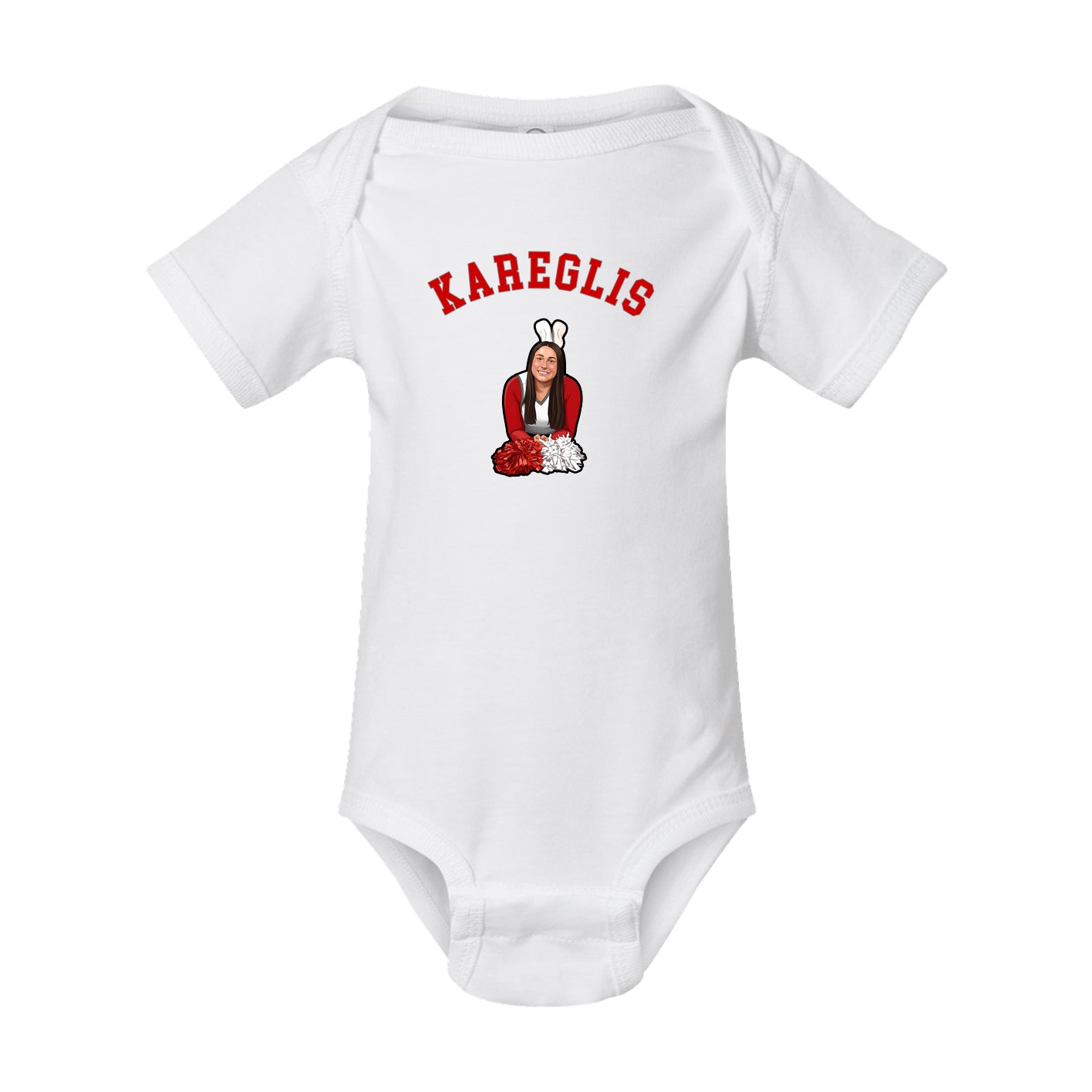 Baby Onesie — Shirsey Arch in White