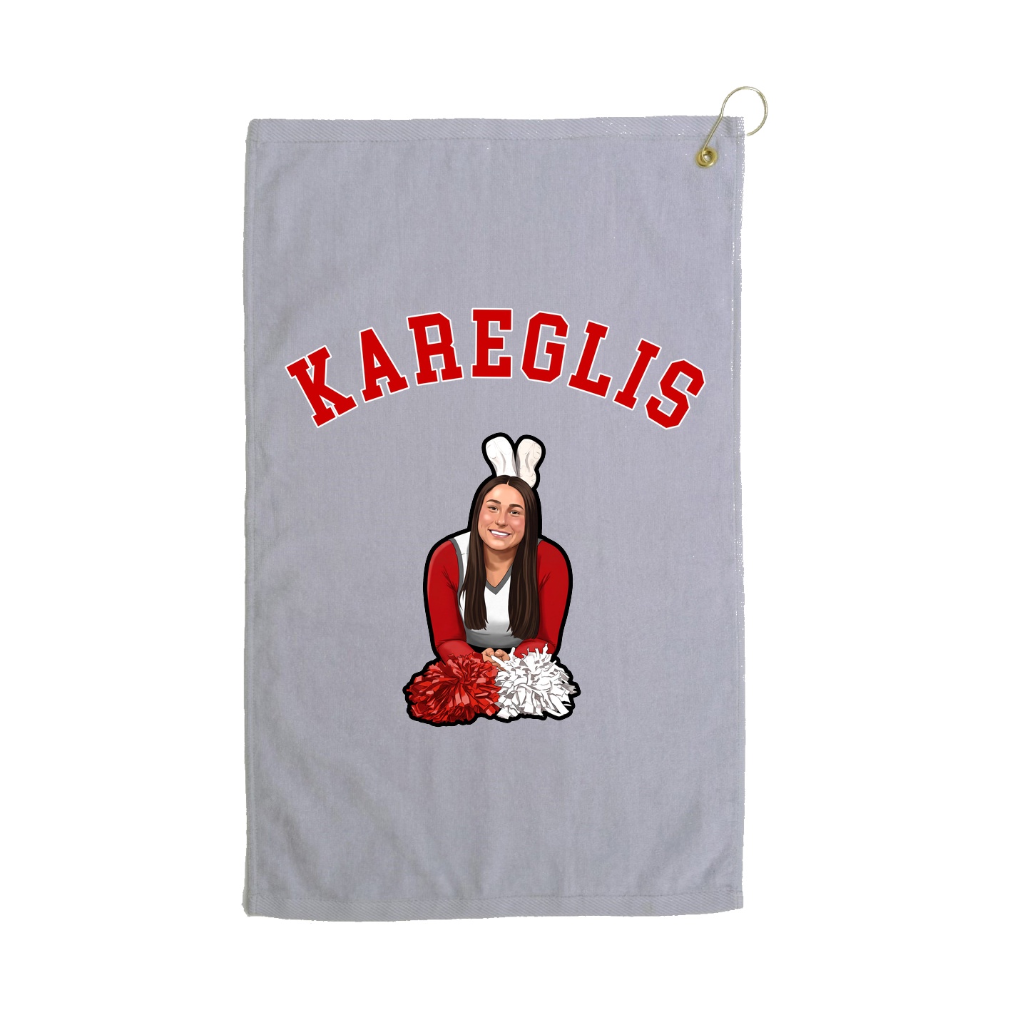 Golf Towel — Shirsey Arch in Grey