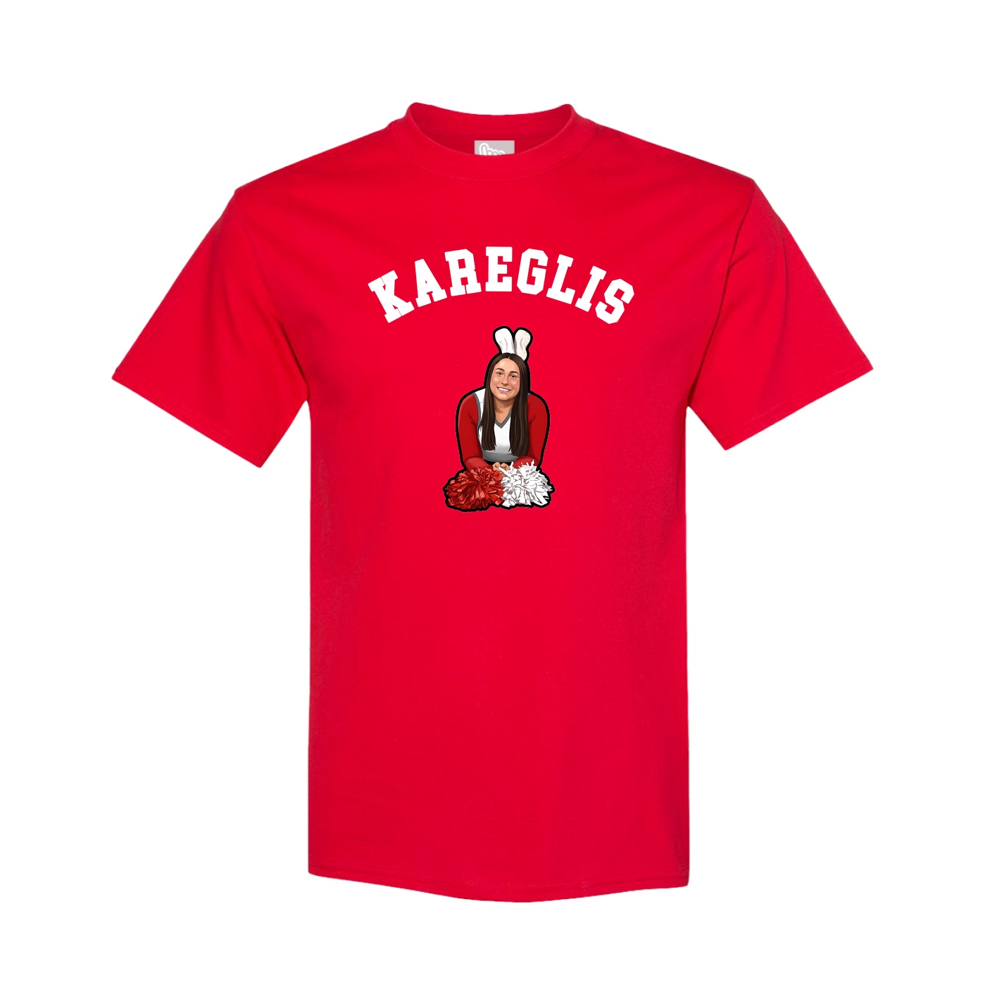 Youth Tee — Shirsey Arch in Red