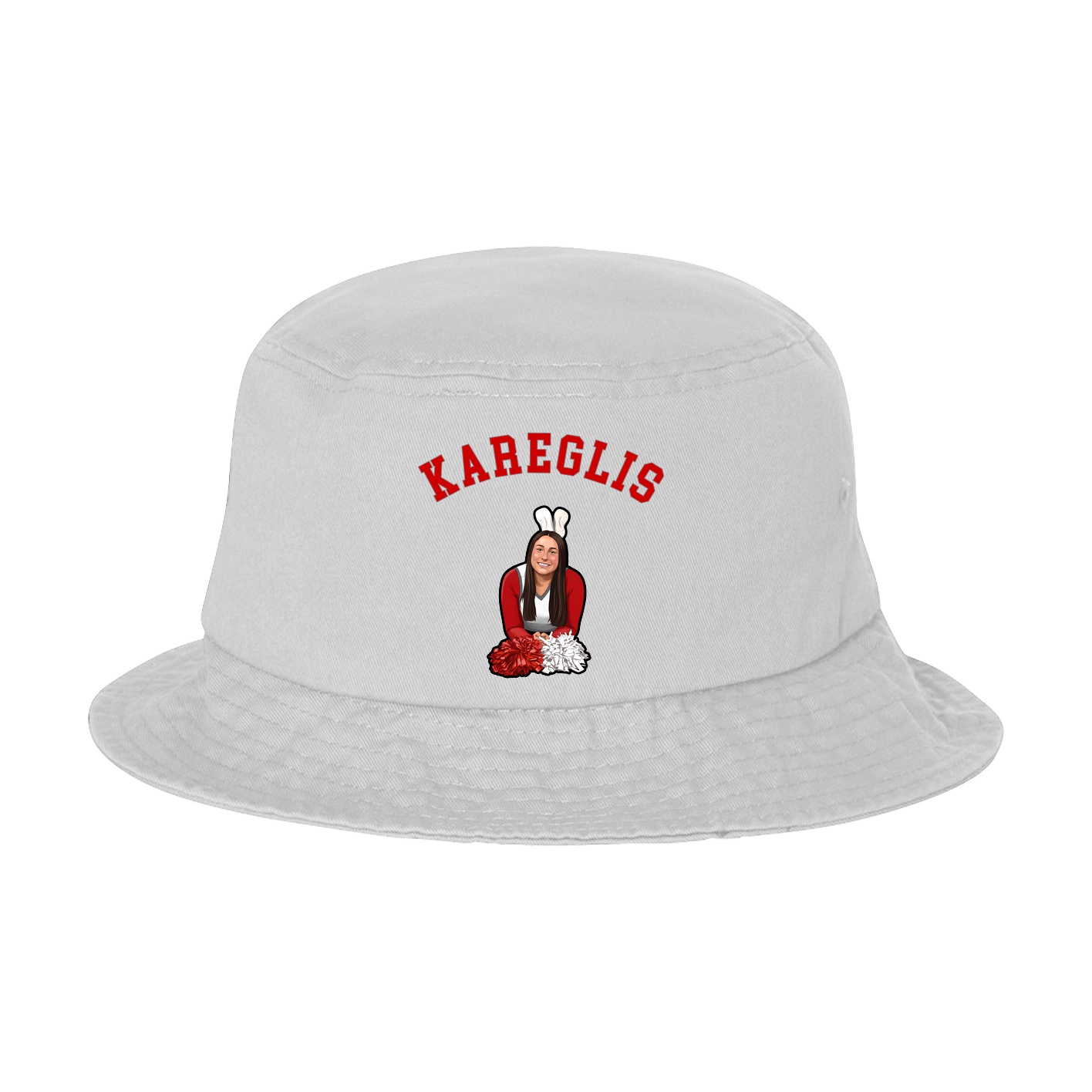 Bucket Cap — Shirsey Arch in White