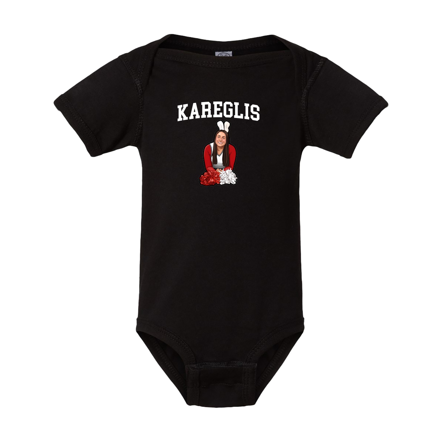Baby Onesie — Shirsey in Black