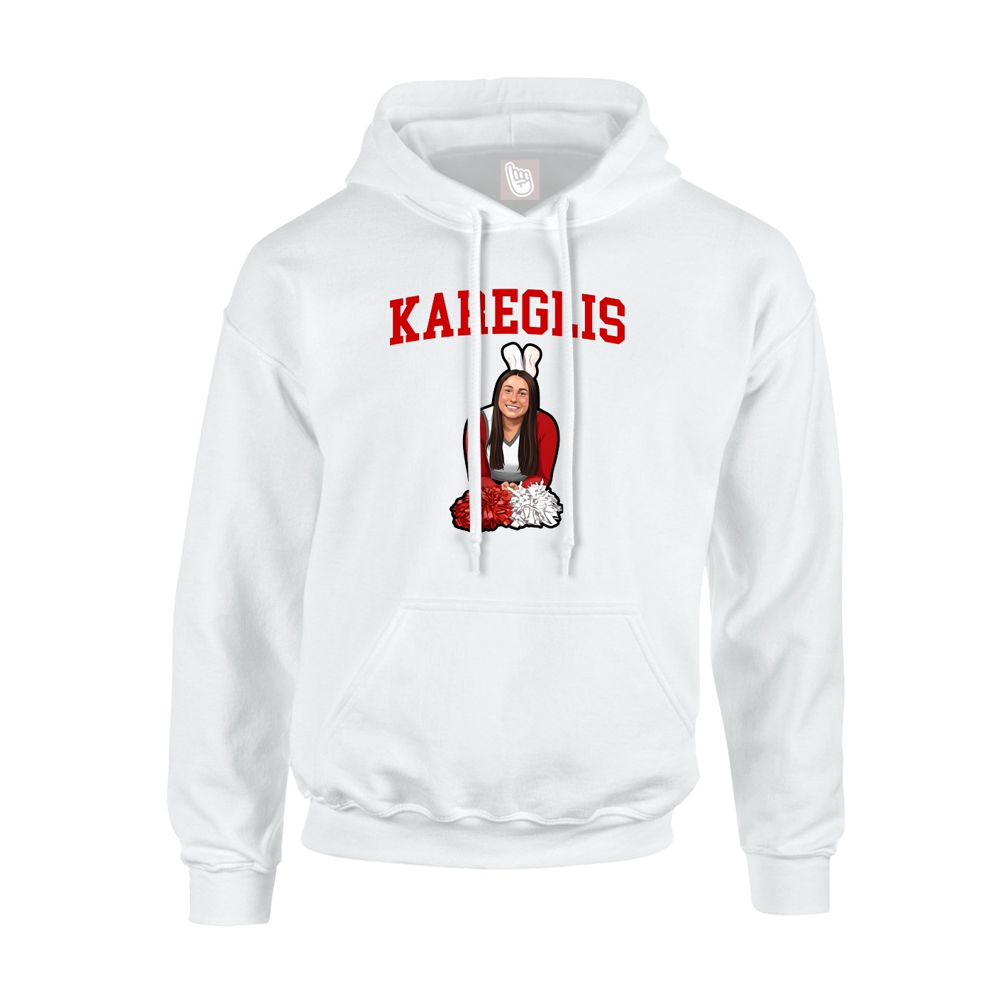 Youth Hoodie — Shirsey in White