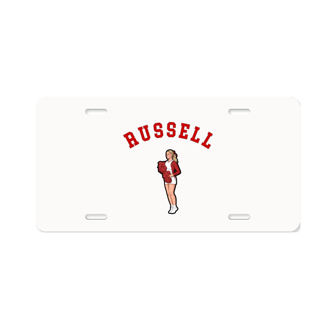 License Plate — Shirsey Arch in Classic