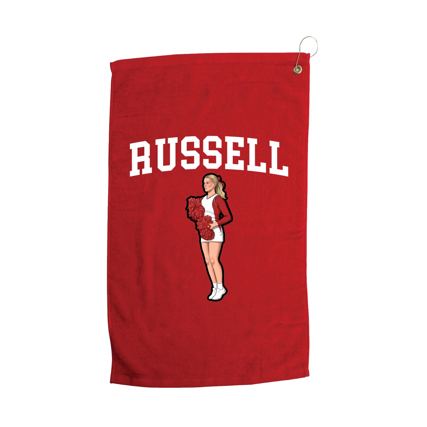 Golf Towel — Shirsey in Red