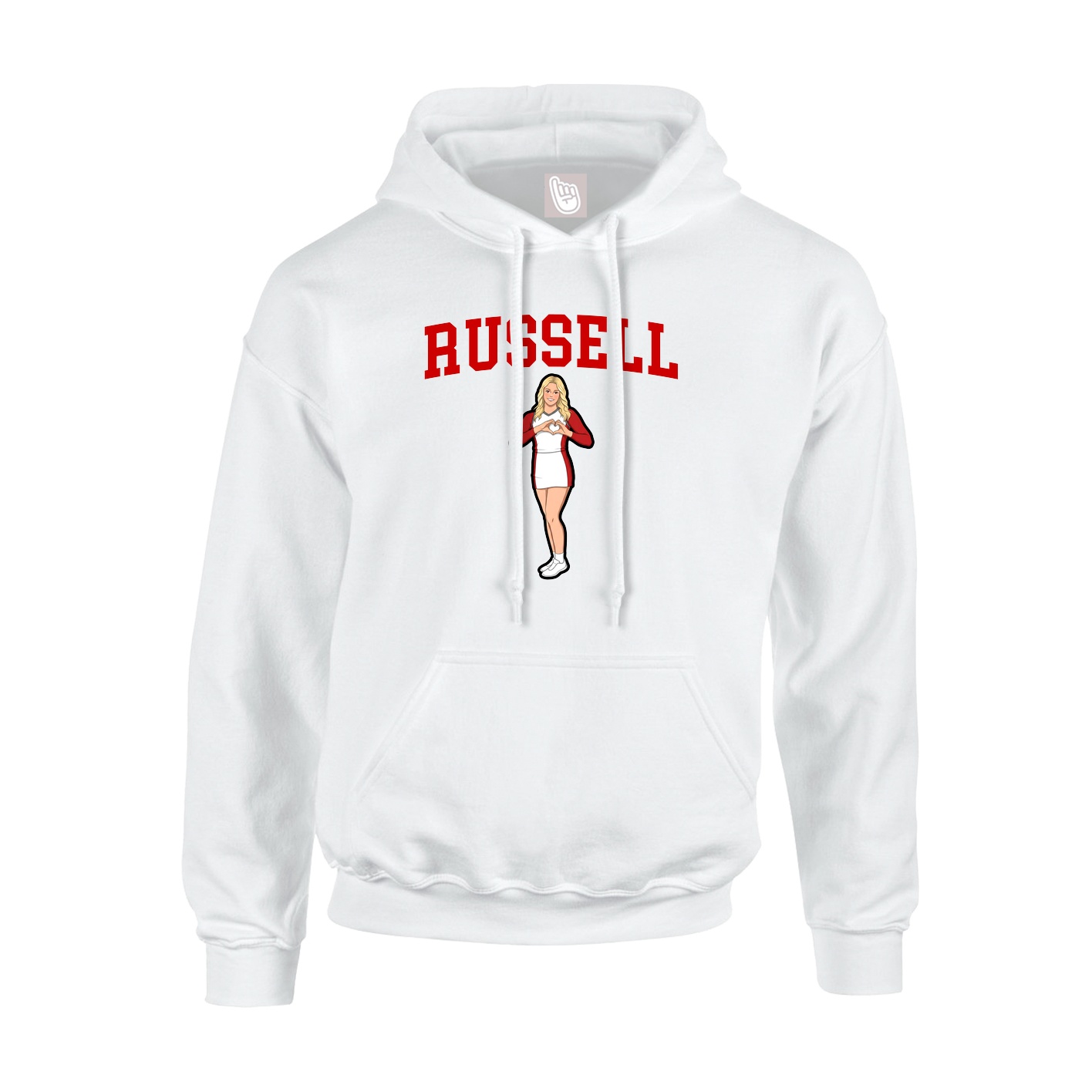 Youth Hoodie — Shirsey in White