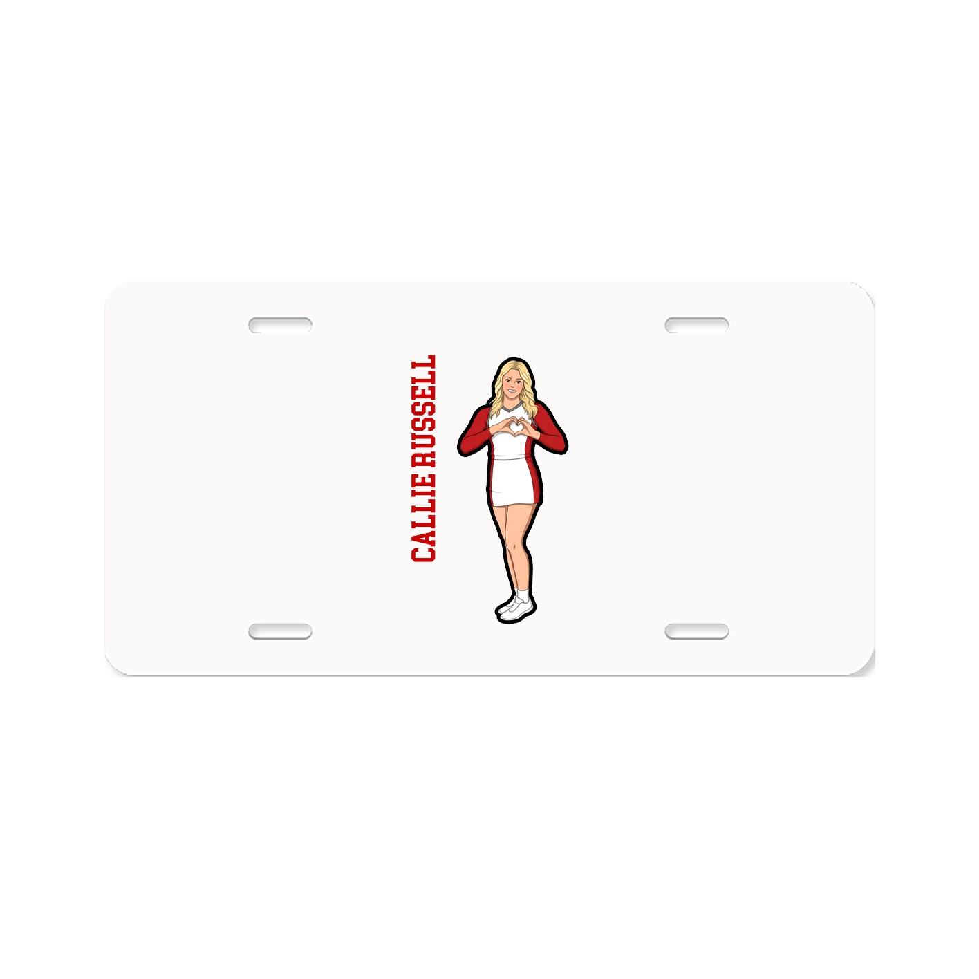 Aluminum License Plate