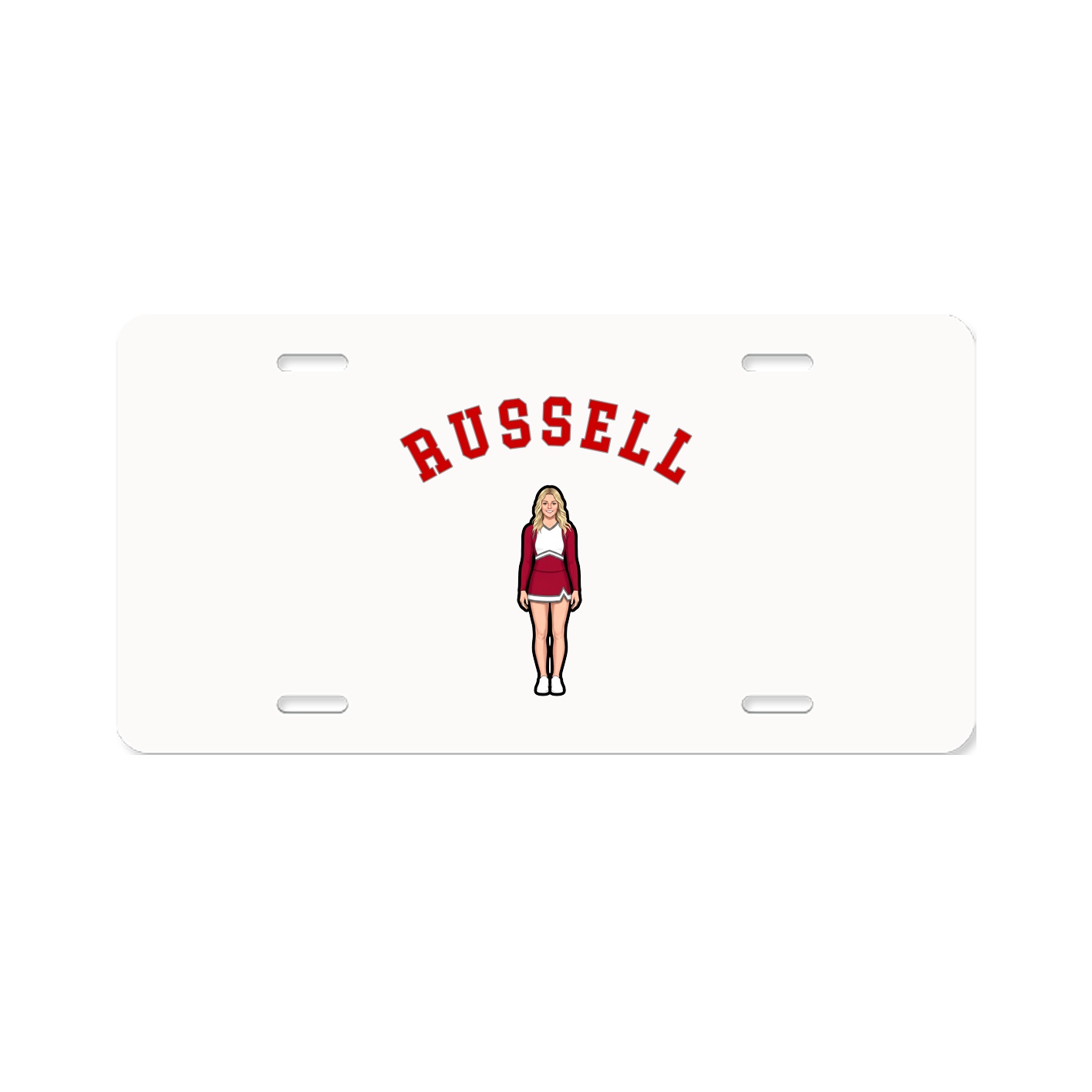 License Plate — Shirsey Arch in Classic