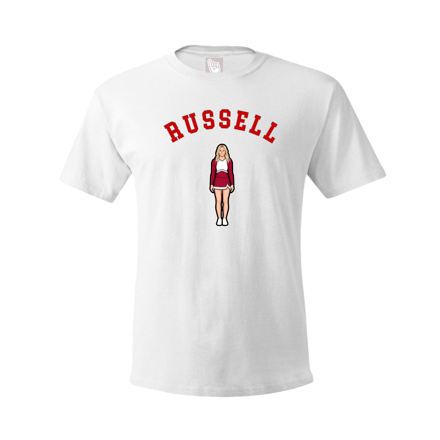 Tee — Shirsey Arch in White