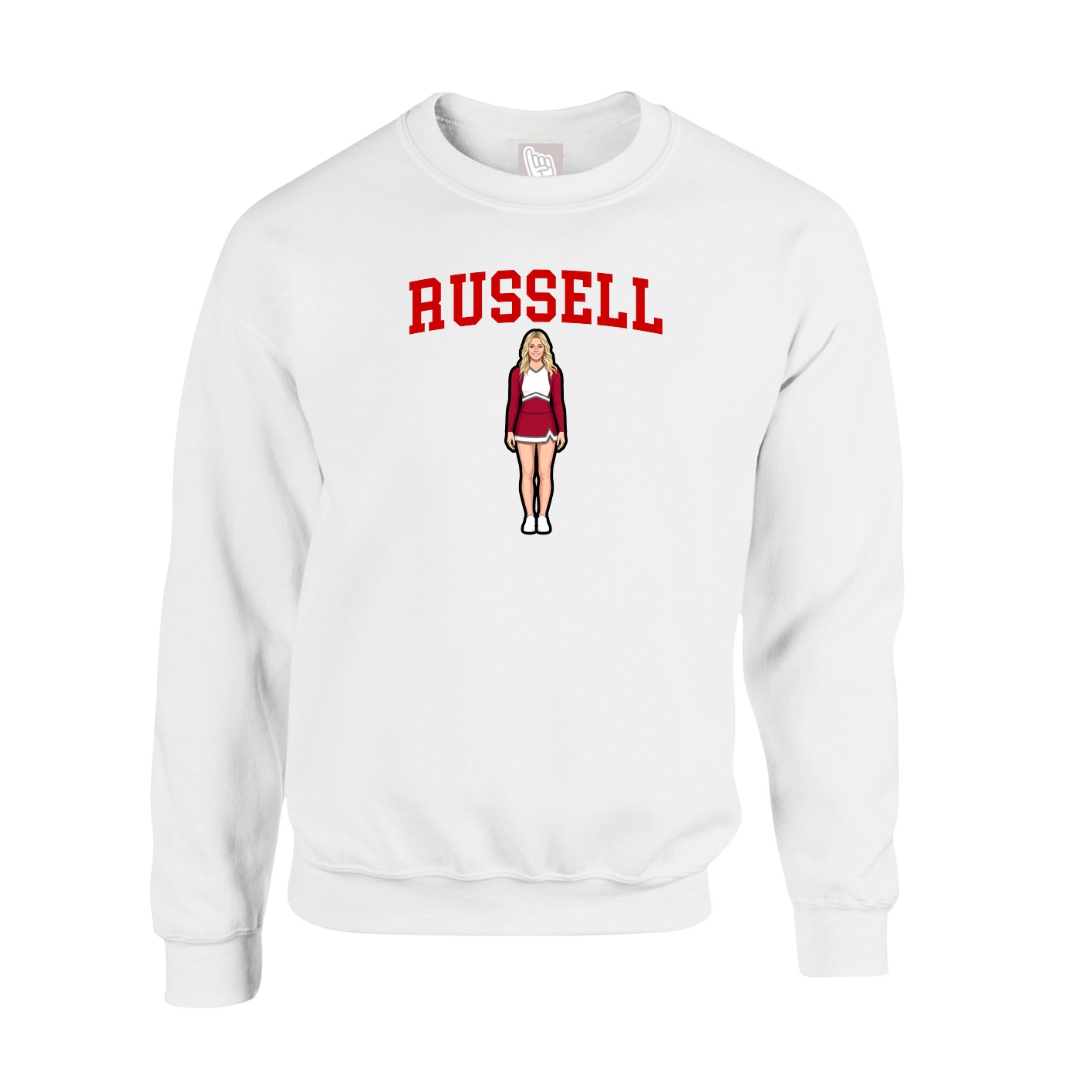 Fleece Crew — Shirsey in White