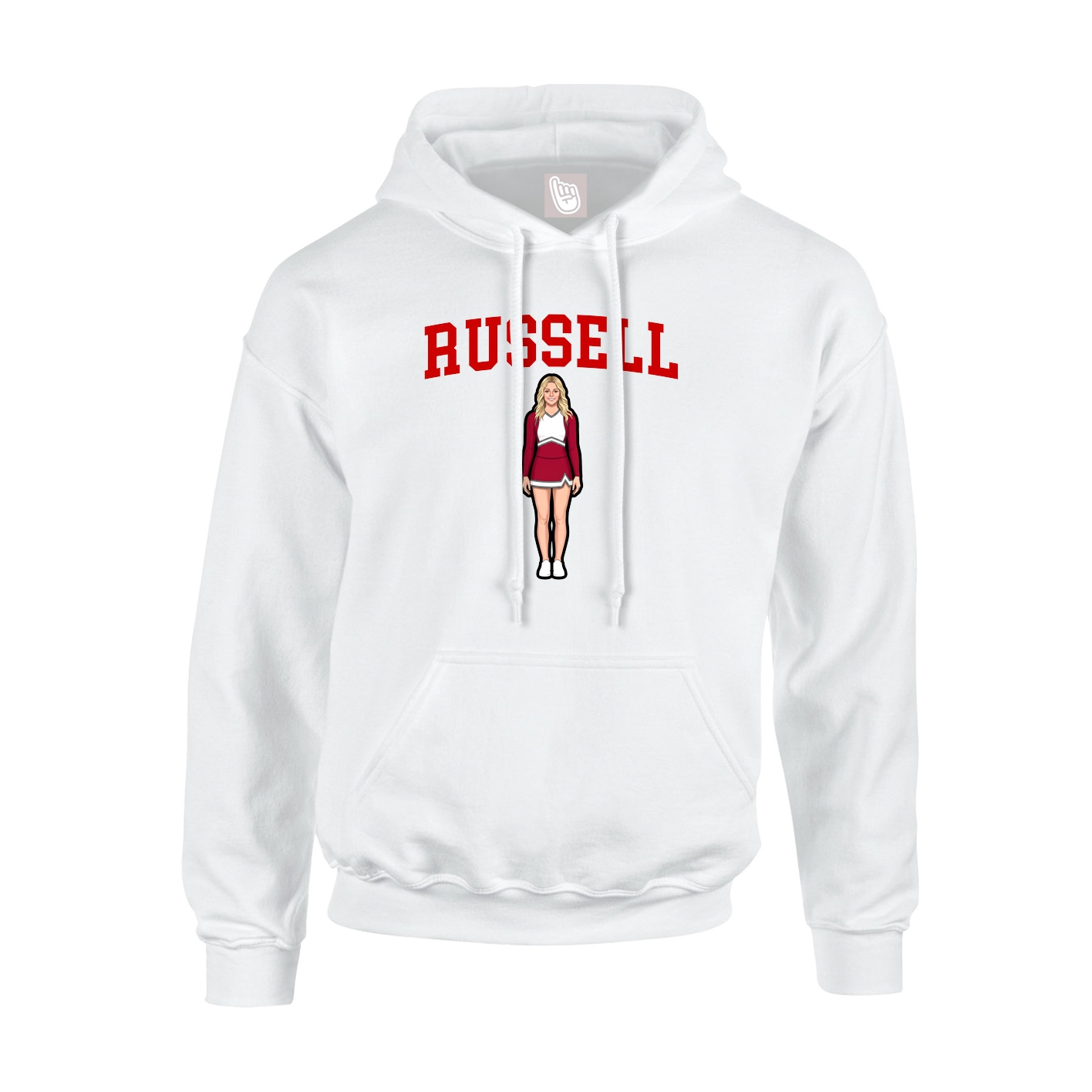 Youth Hoodie — Shirsey in White