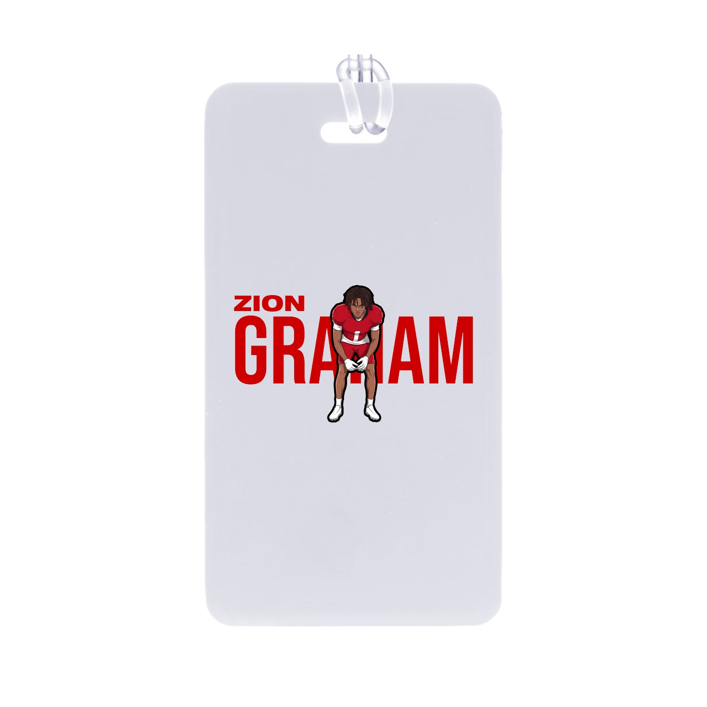 Bag Tag — Player Name in Classic