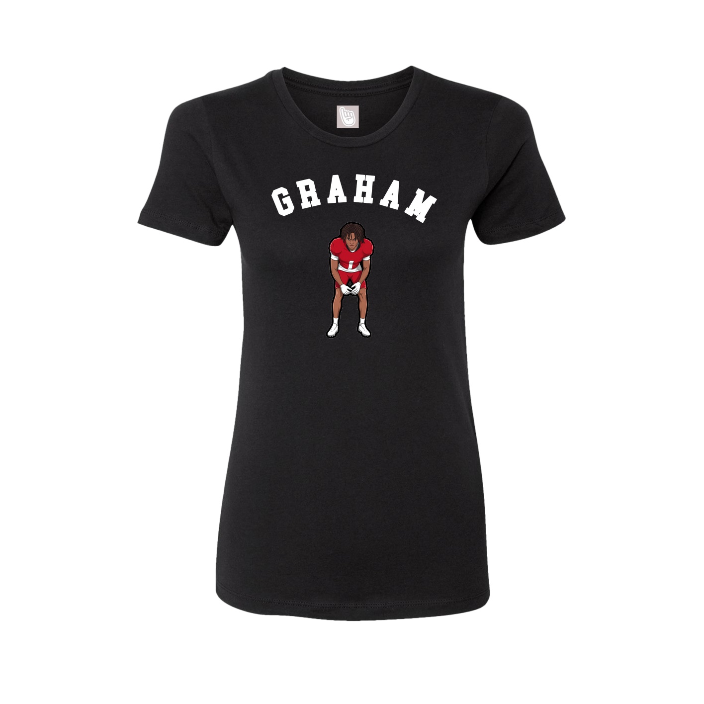 Womens Tee — Shirsey Arch in Black