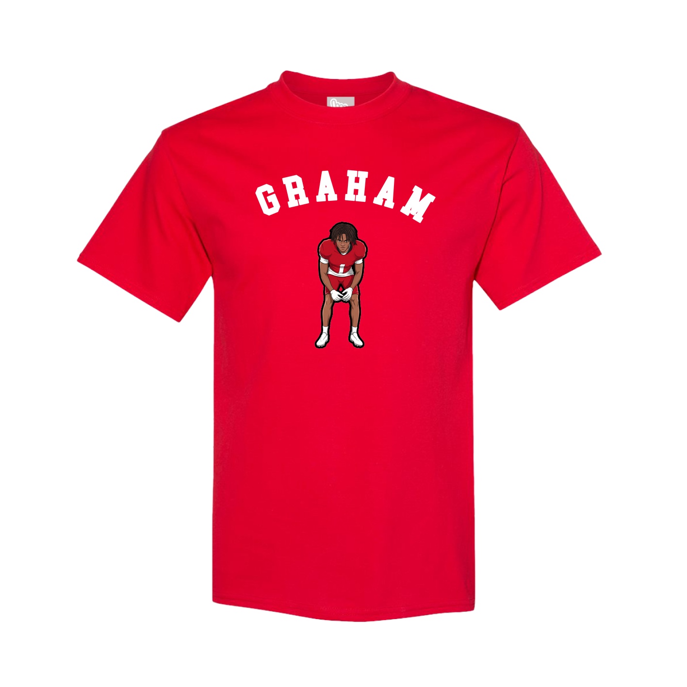 Youth Tee — Shirsey Arch in Red