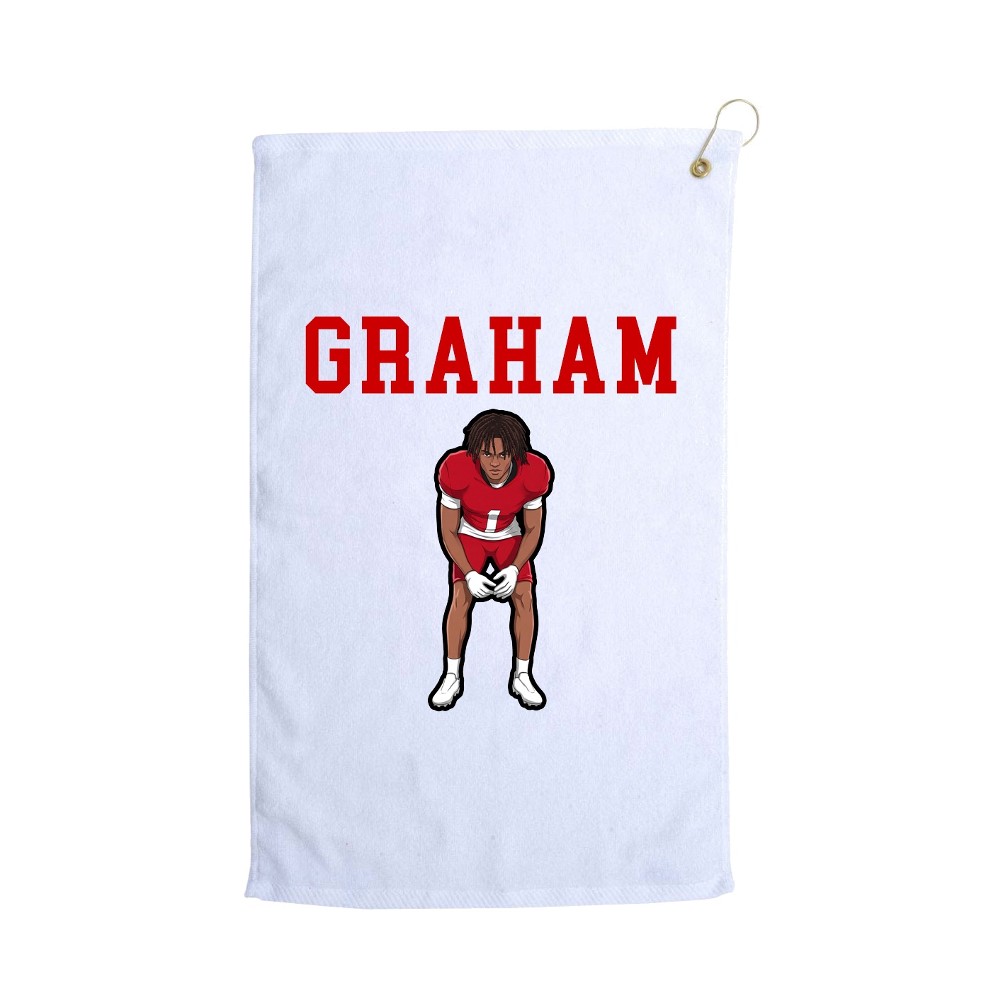 Golf Towel — Shirsey in White