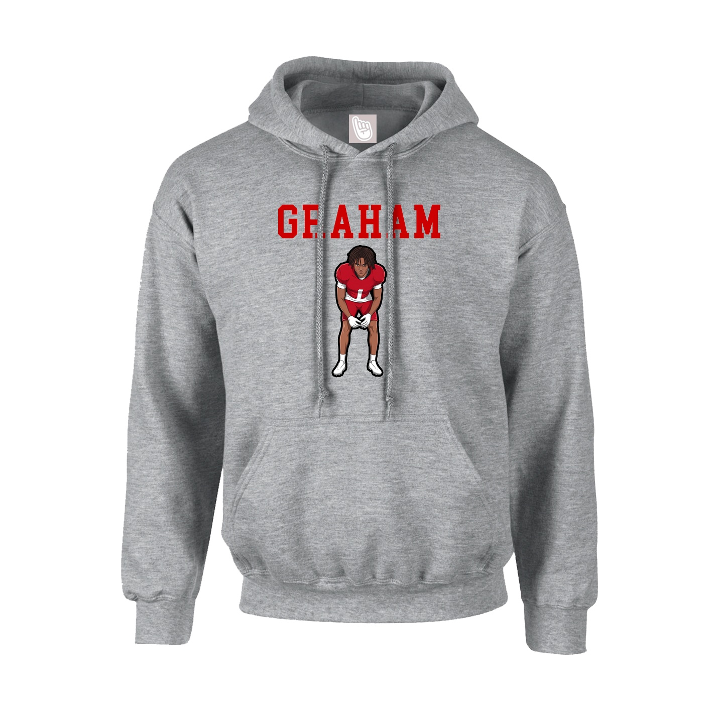 Hoodie — Shirsey in Grey