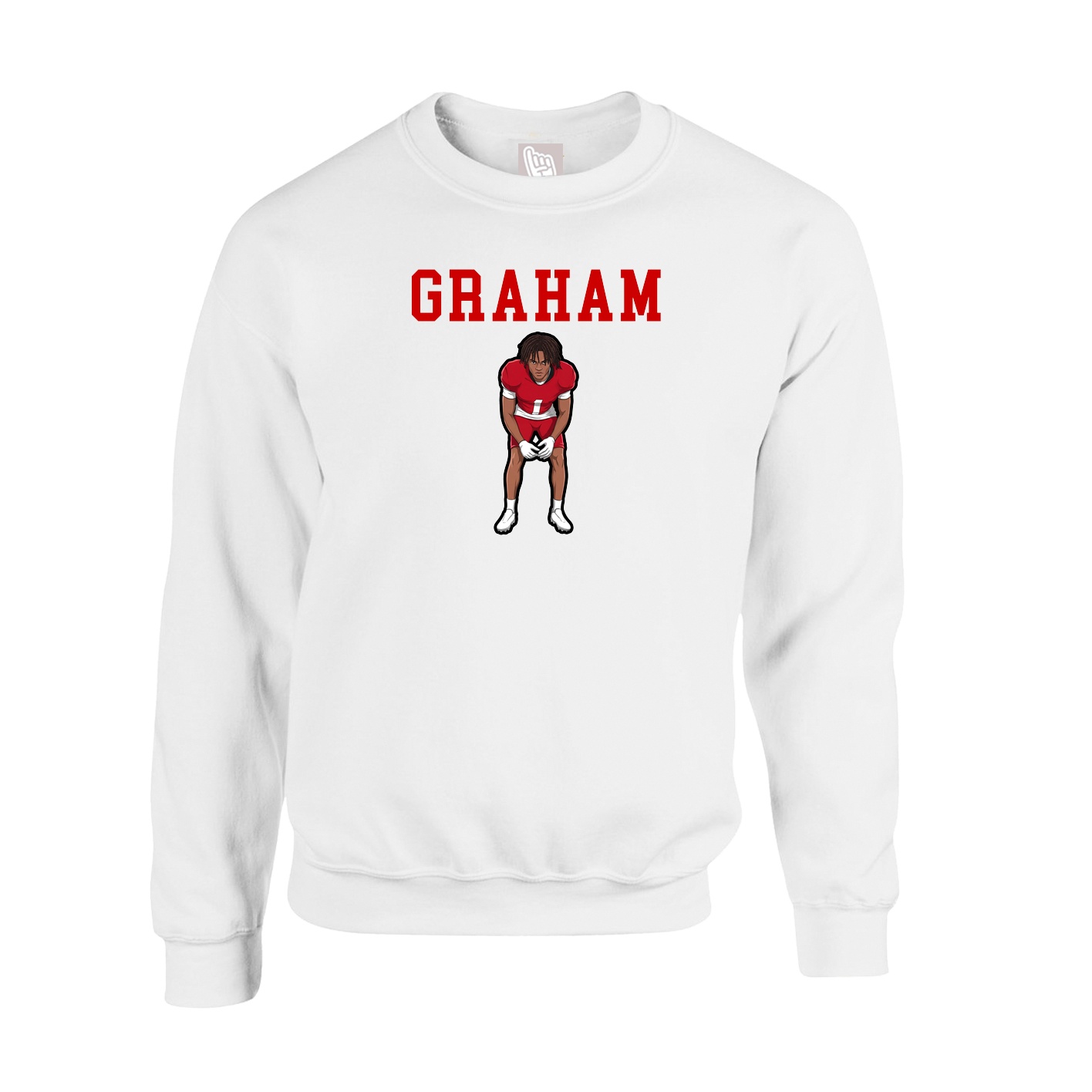 Fleece Crew — Shirsey in White