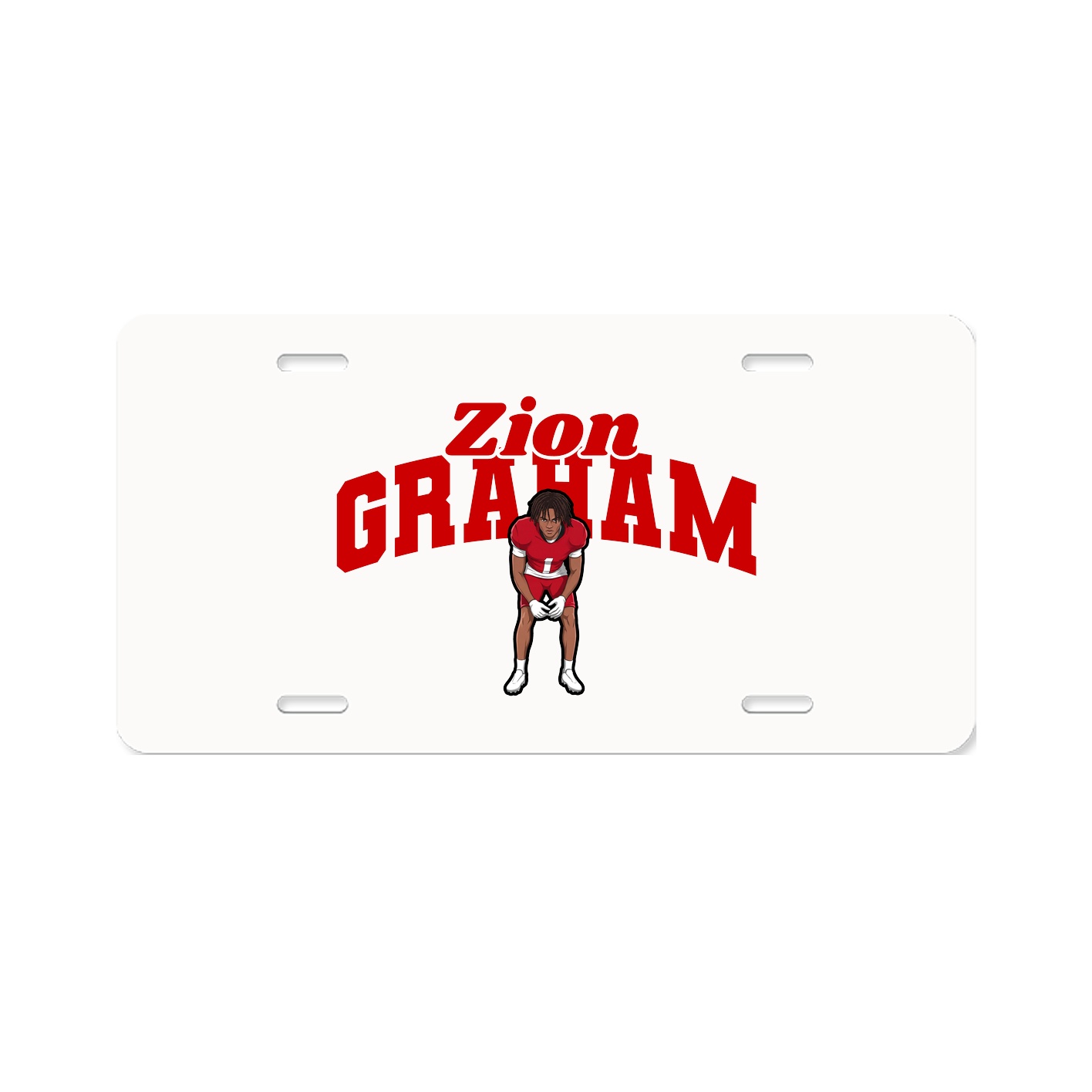 License Plate — Signature Arch in Classic