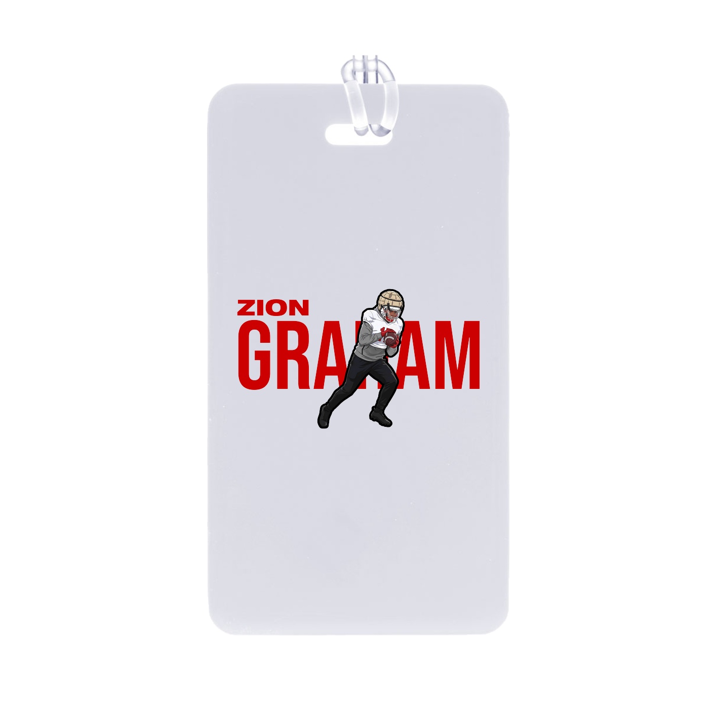 Bag Tag — Player Name in Classic