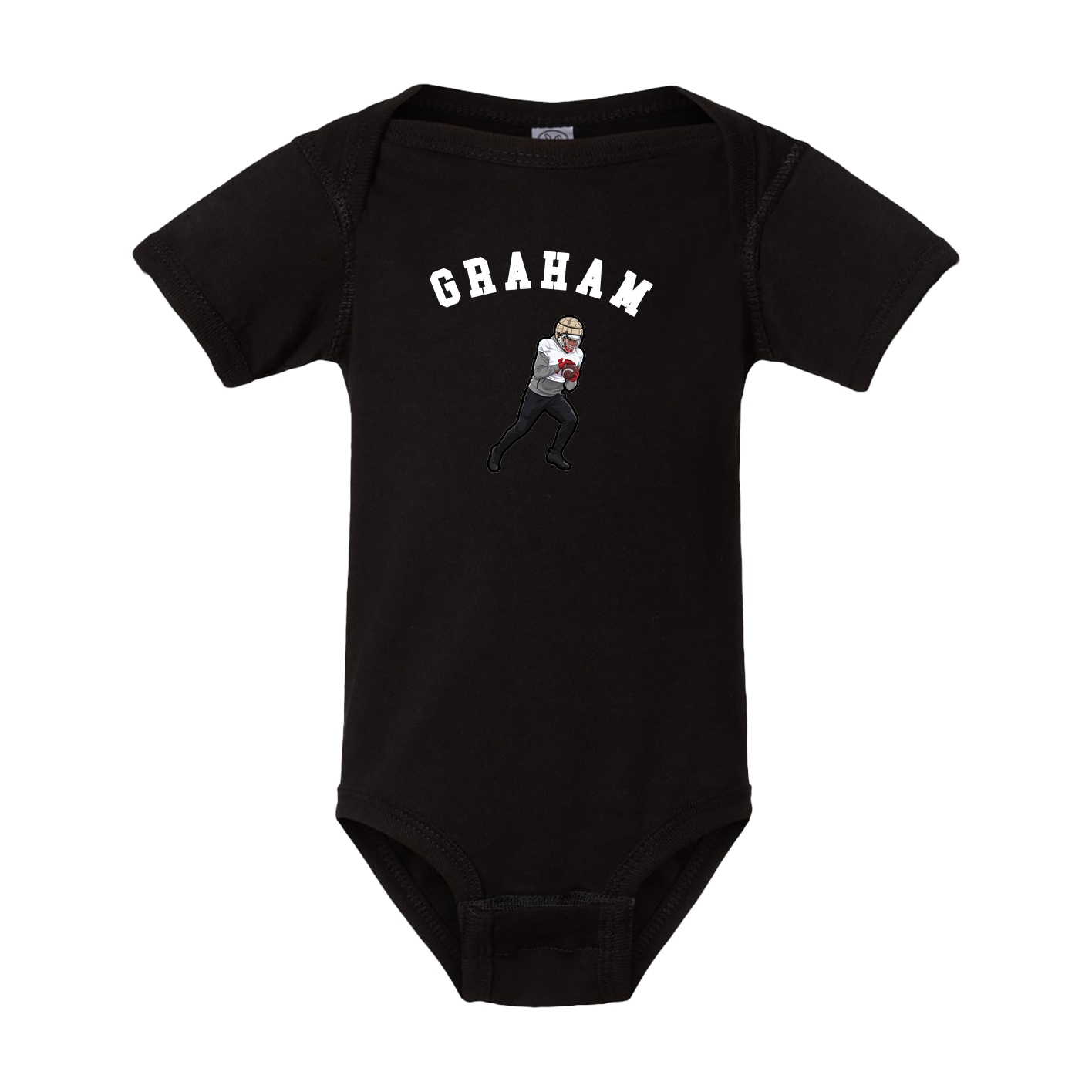 Baby Onesie — Shirsey Arch in Black
