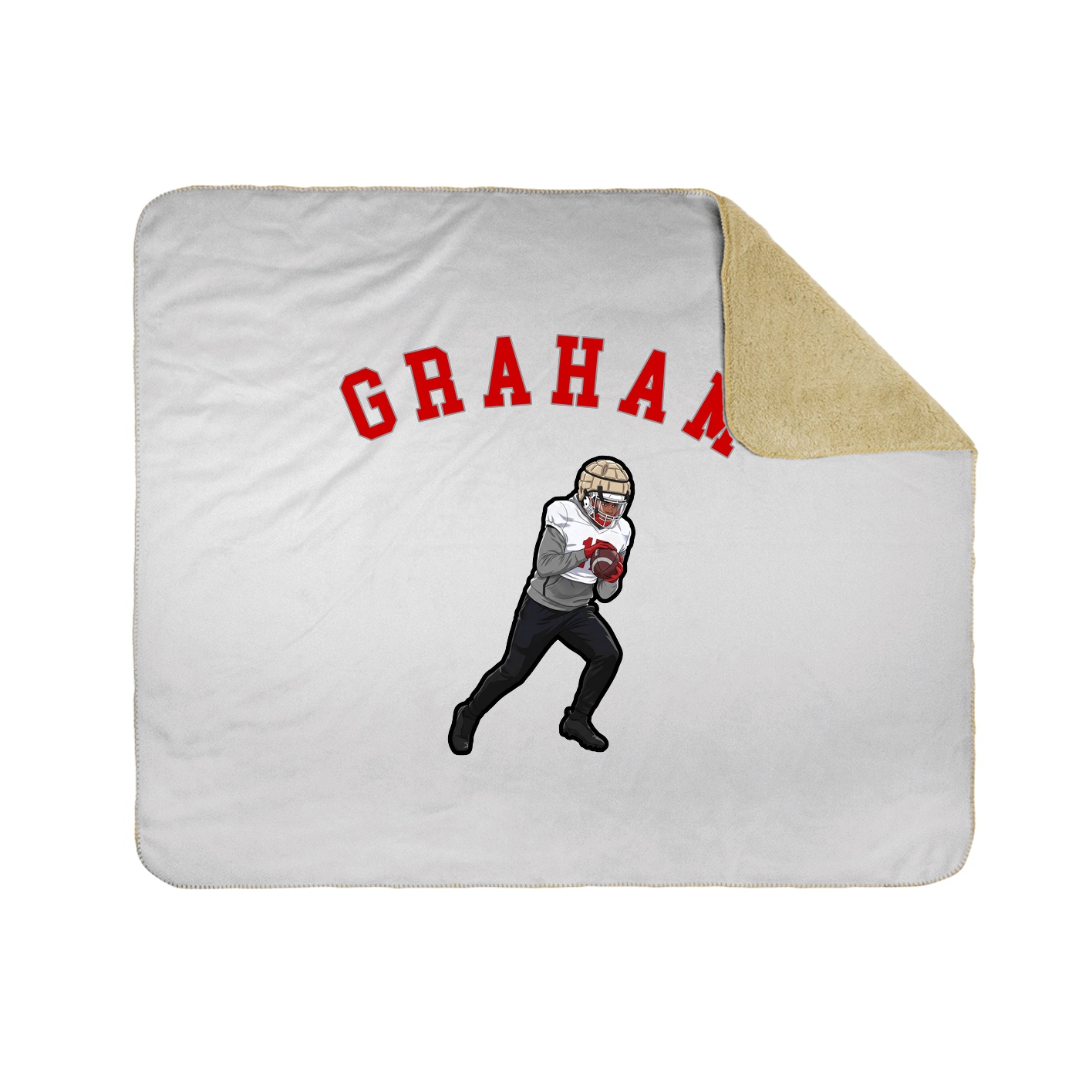 Throw Blanket — Shirsey Arch in White