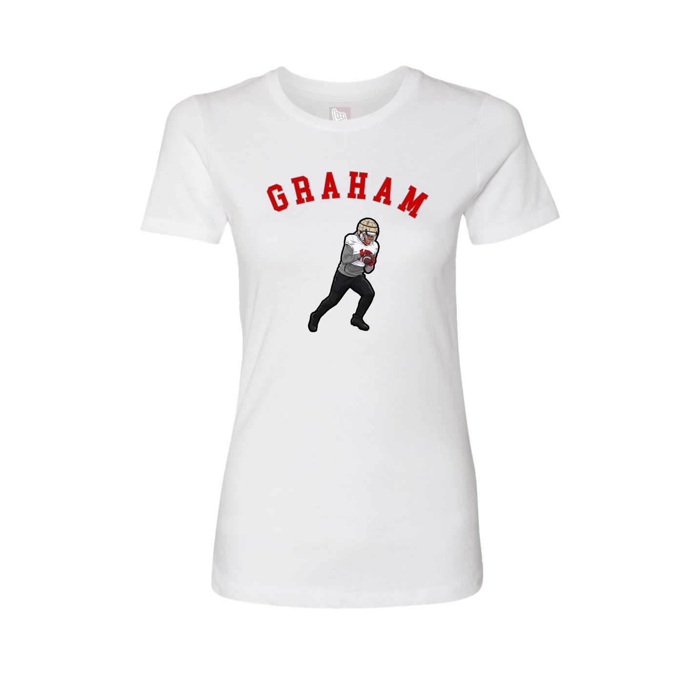 Womens Tee — Shirsey Arch in White