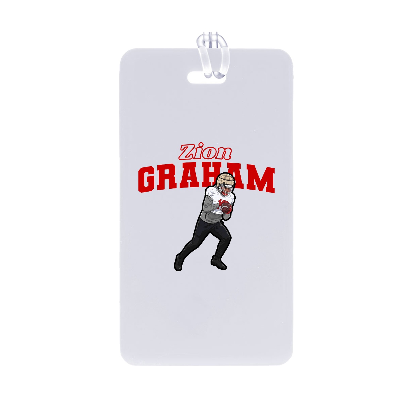 Bag Tag — Name Arch in Classic