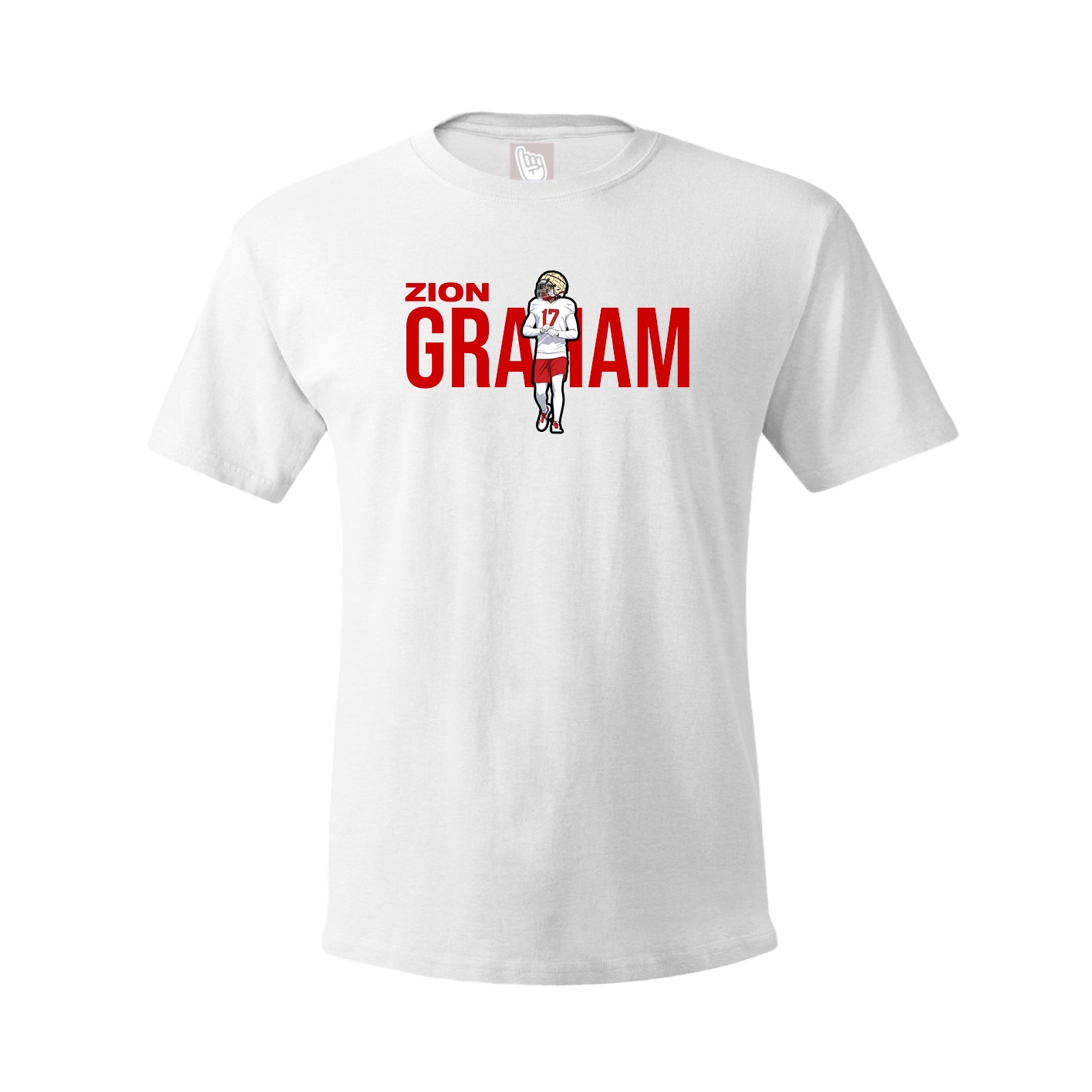 Youth Tee — Player Name in White