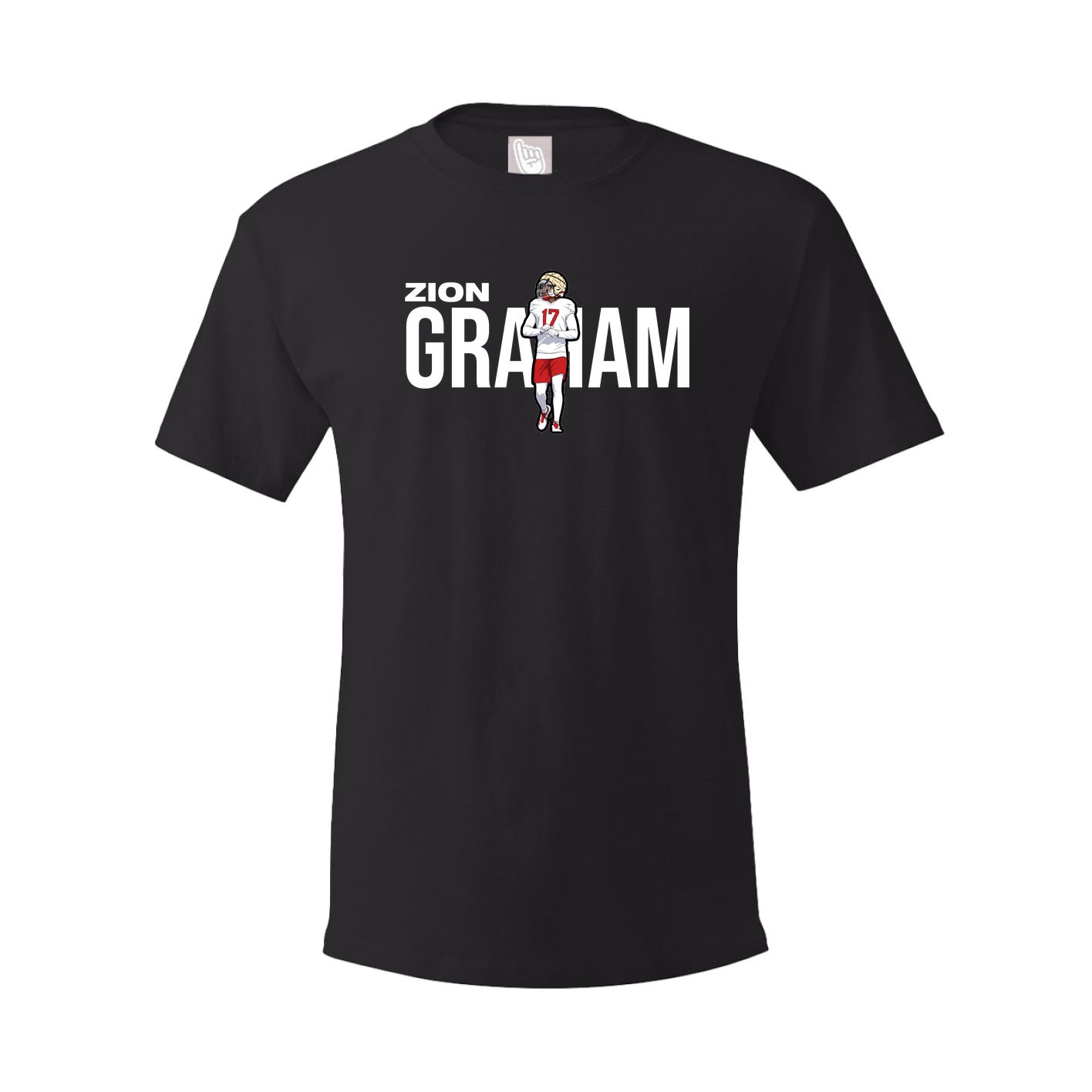 Youth Tee — Player Name in Black