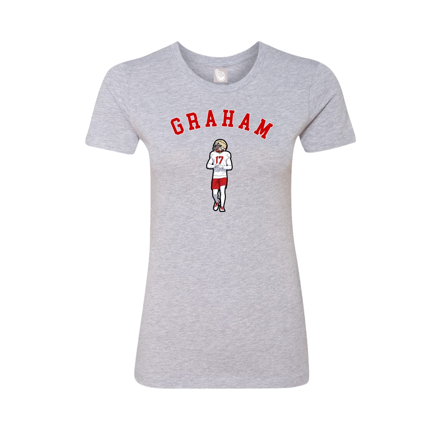 Womens Tee — Shirsey Arch in Grey