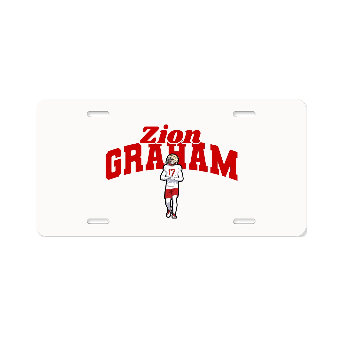 License Plate — Signature Arch in Classic