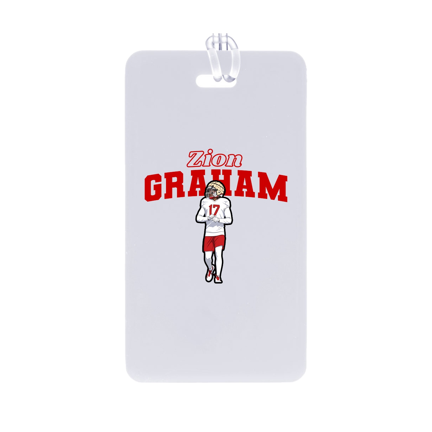 Bag Tag — Name Arch in Classic