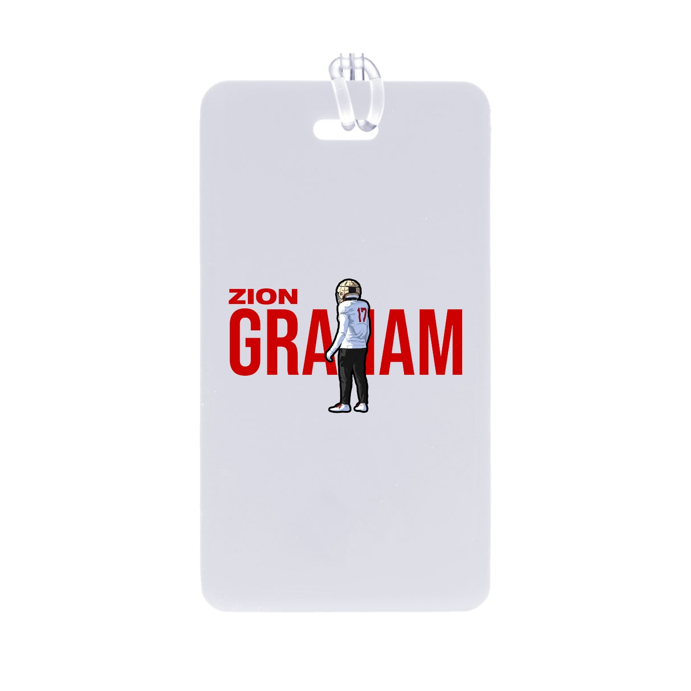 Bag Tag — Player Name in Classic