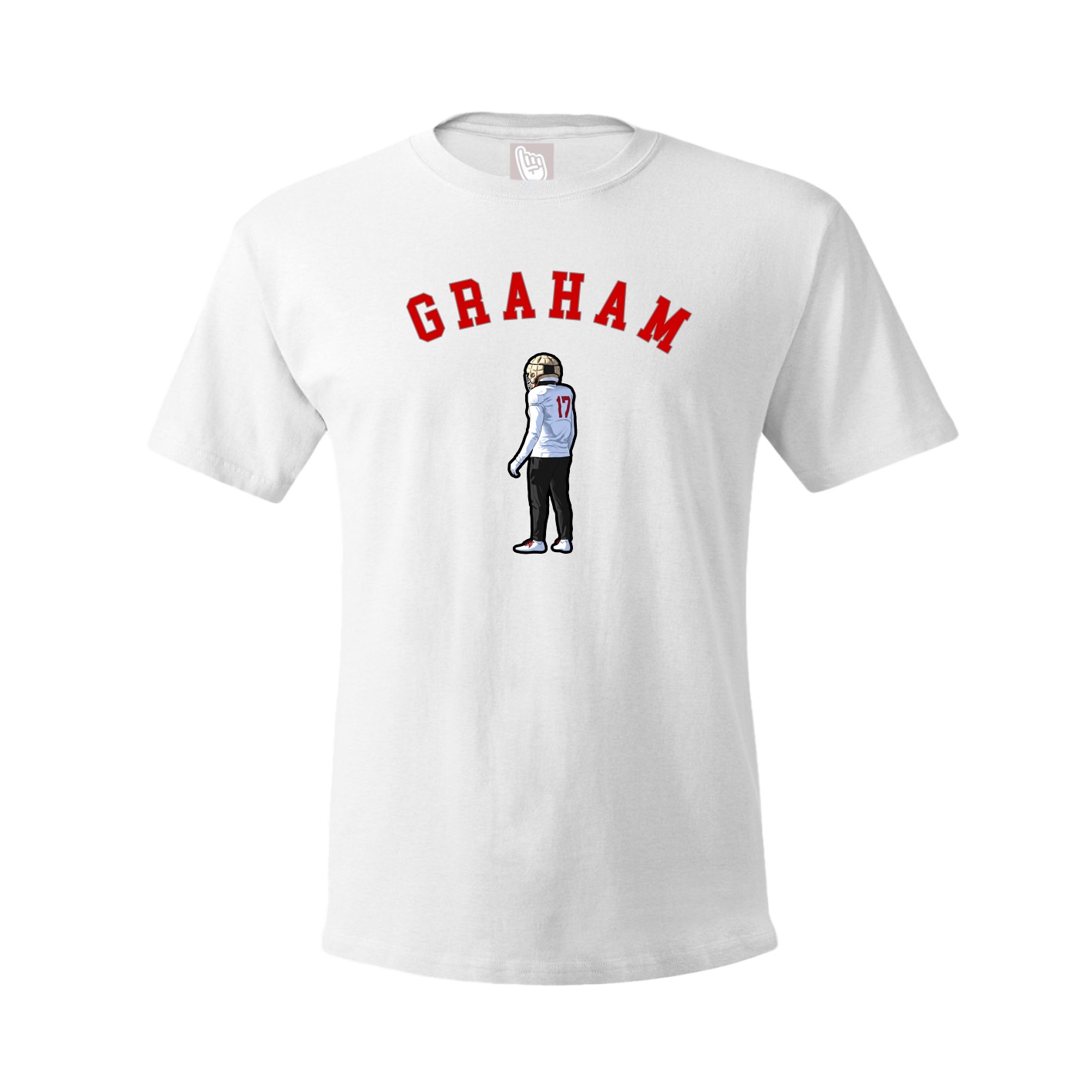 Youth Tee — Shirsey Arch in White