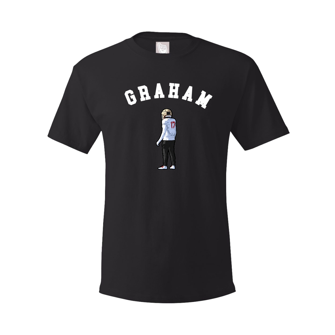 Youth Tee — Shirsey Arch in Black